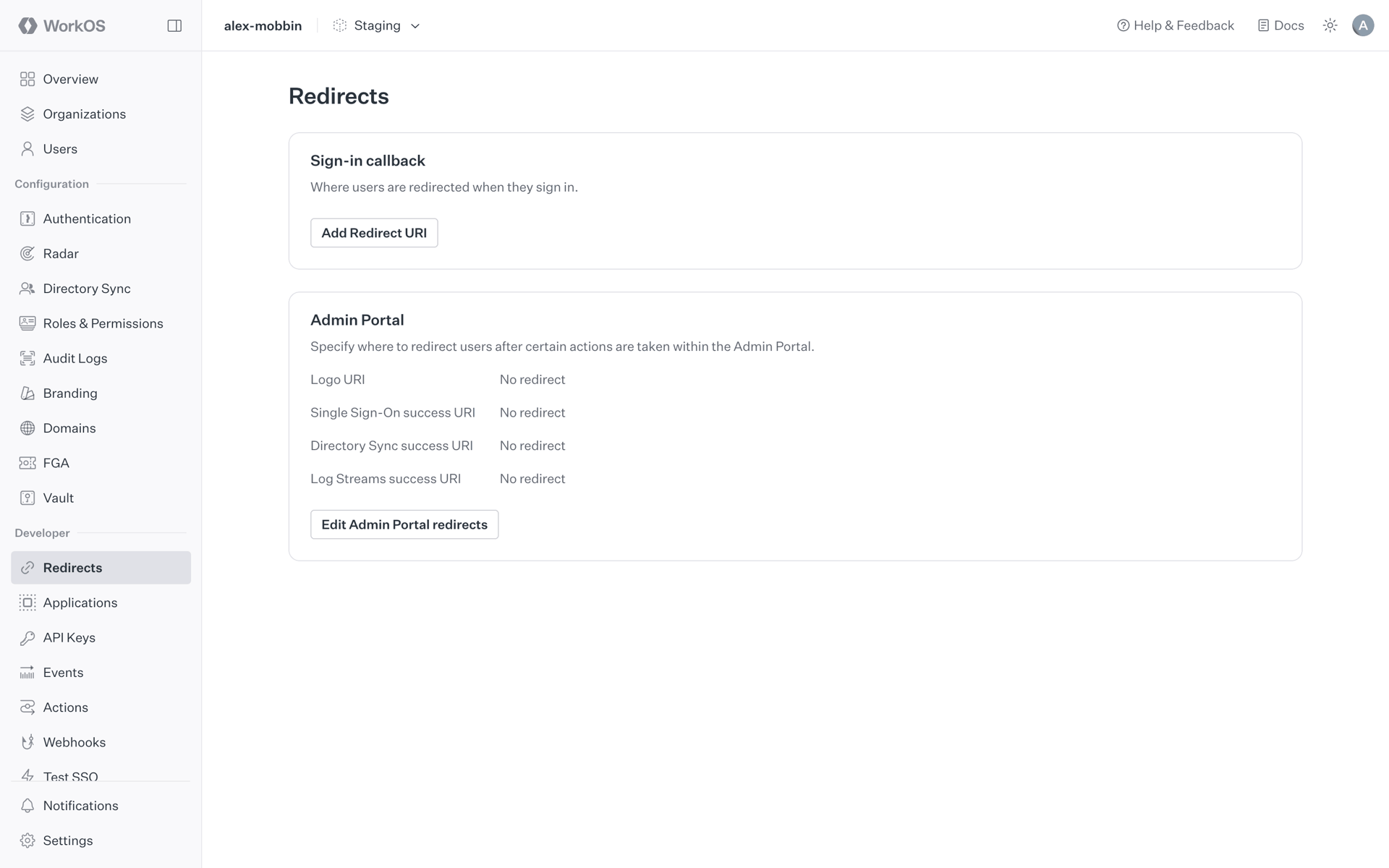 WorkOS Web Developer Tools interface screenshot 22