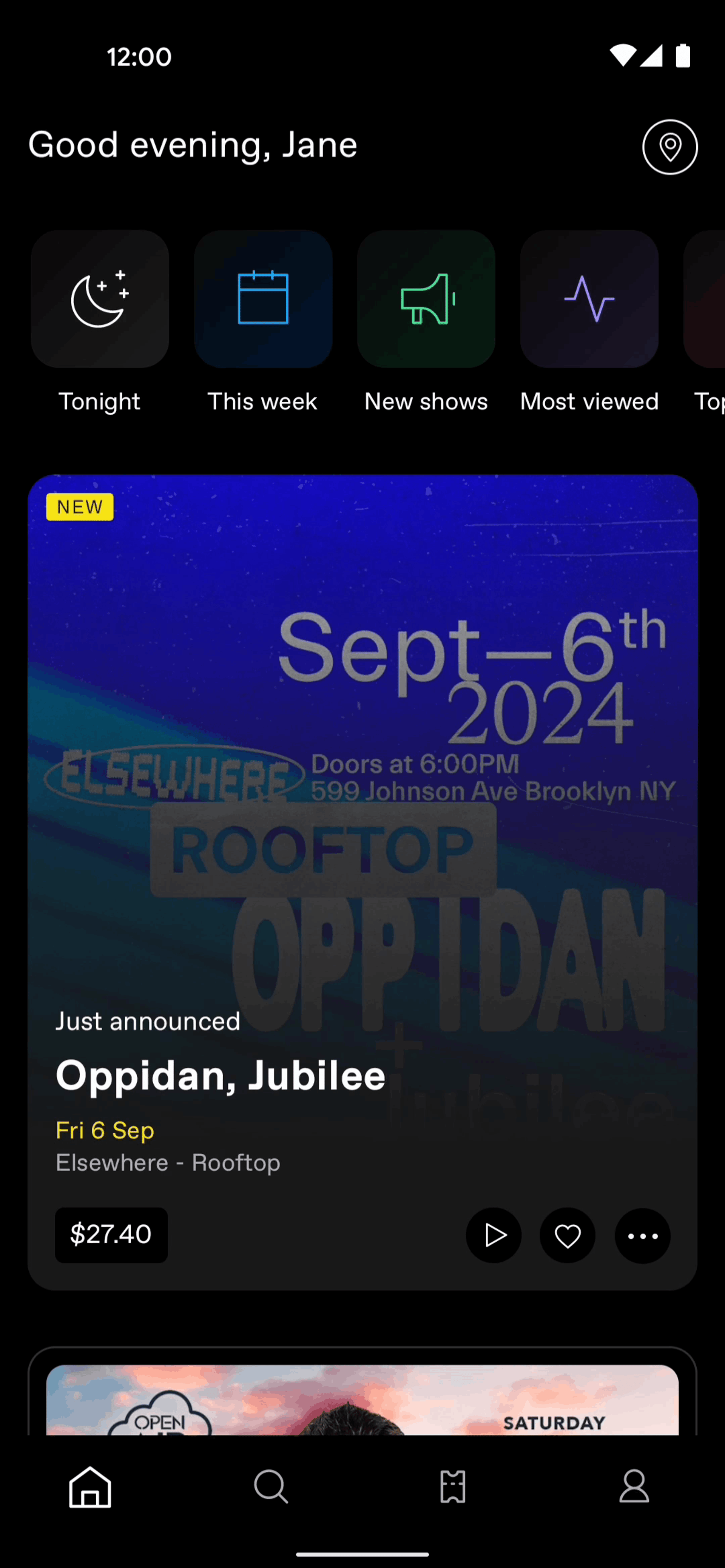 DICE Android Entertainment interface screenshot 7