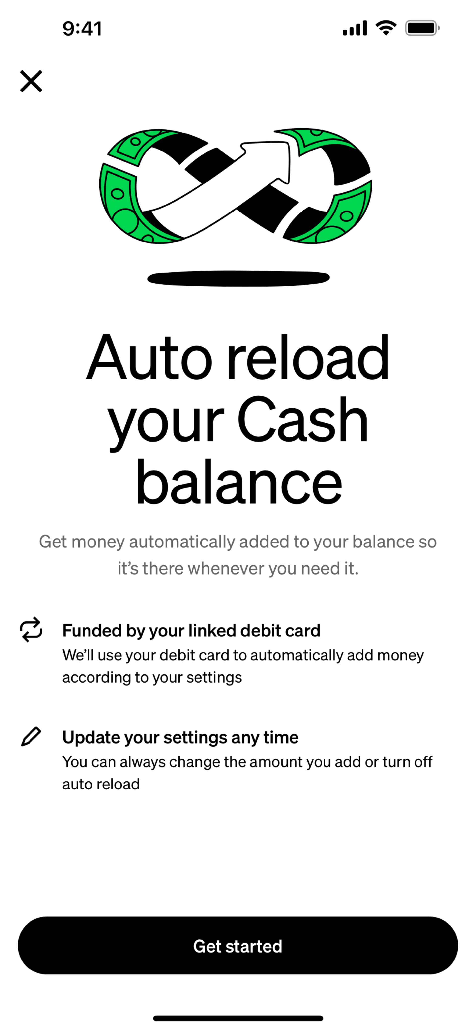 Cash App iOS Finance interface screenshot 13