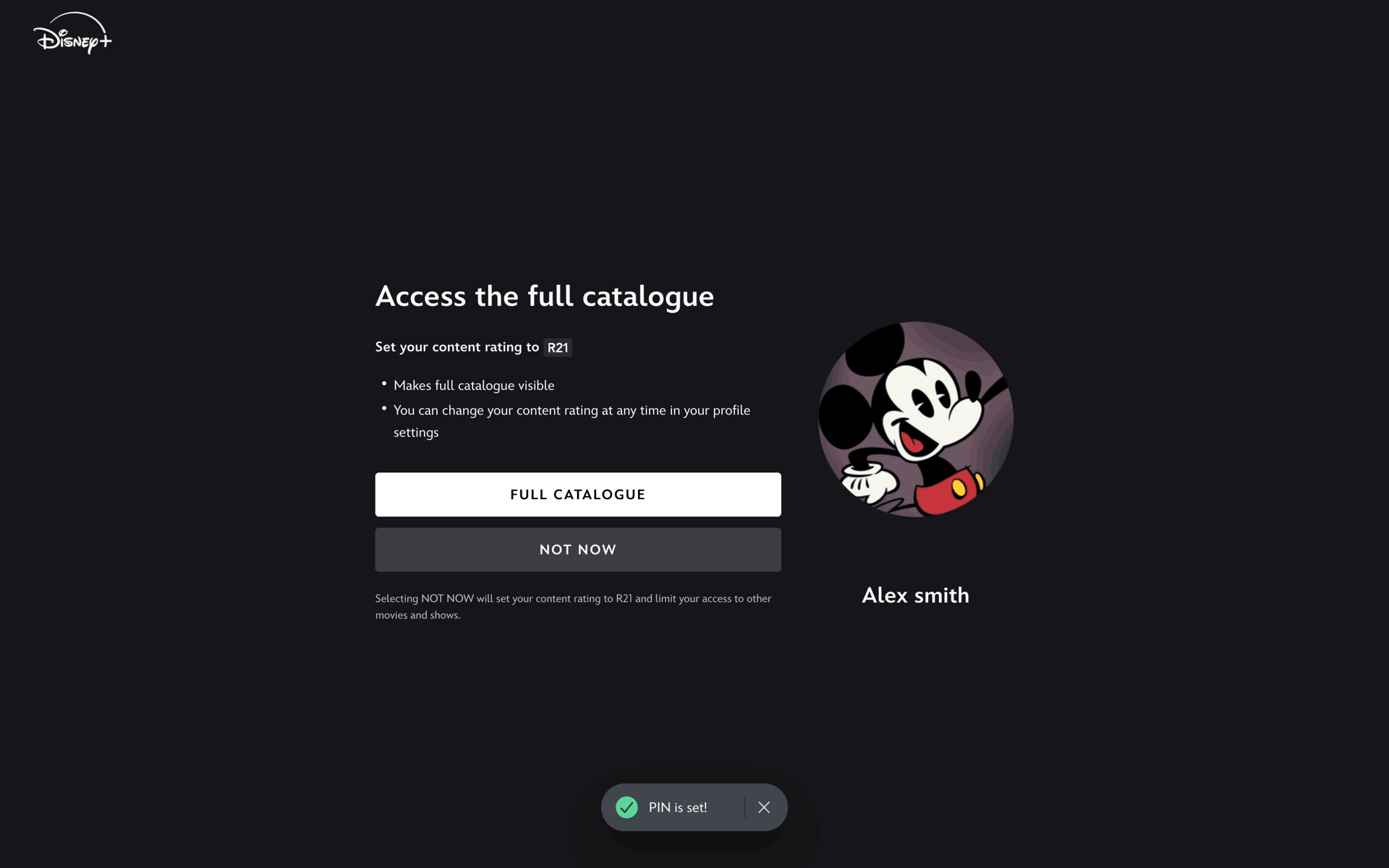 Disney+ Web Entertainment interface screenshot 24