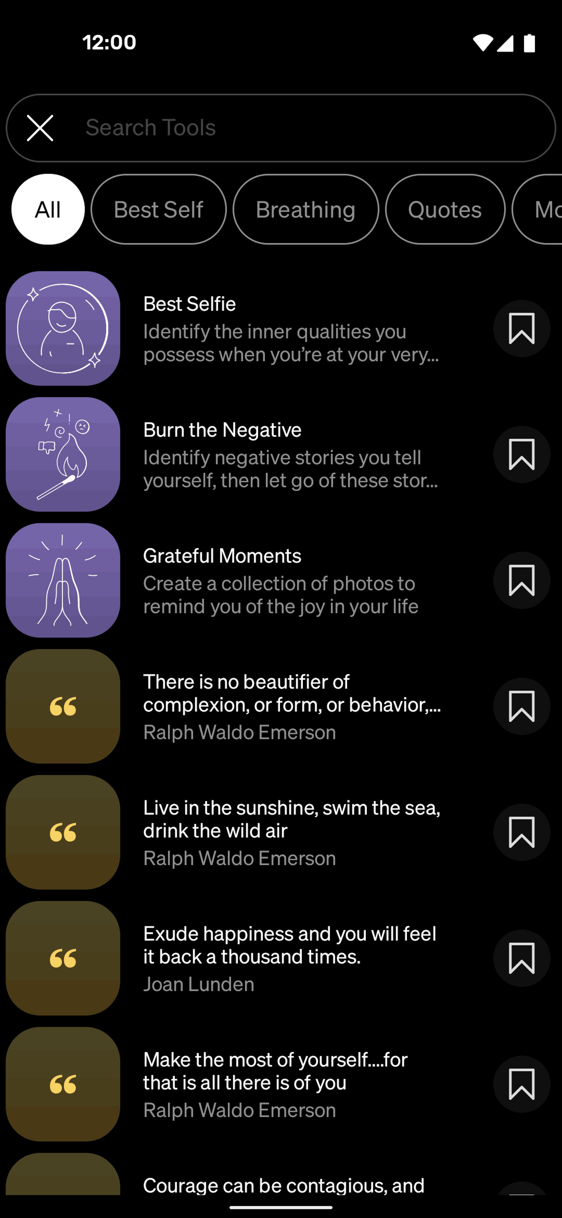 How We Feel Android Health & Fitness interface screenshot 13