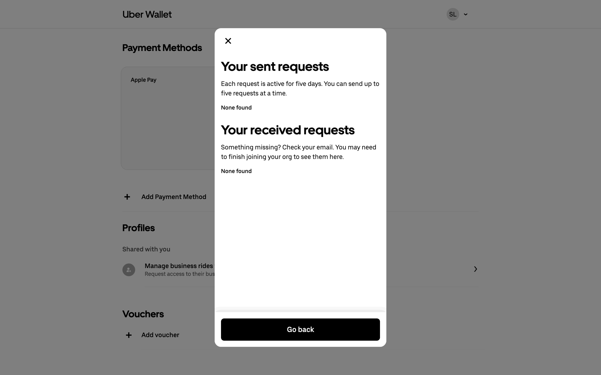 Uber Web Travel & Transportation interface screenshot 6