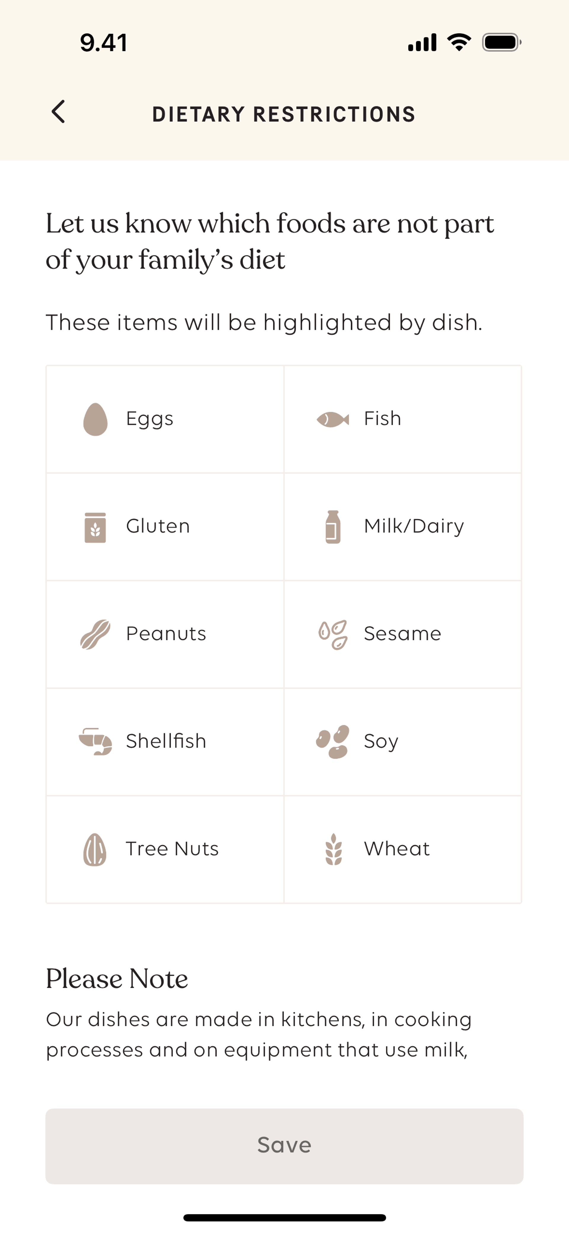 Wonder iOS Food & Drink interface screenshot 14