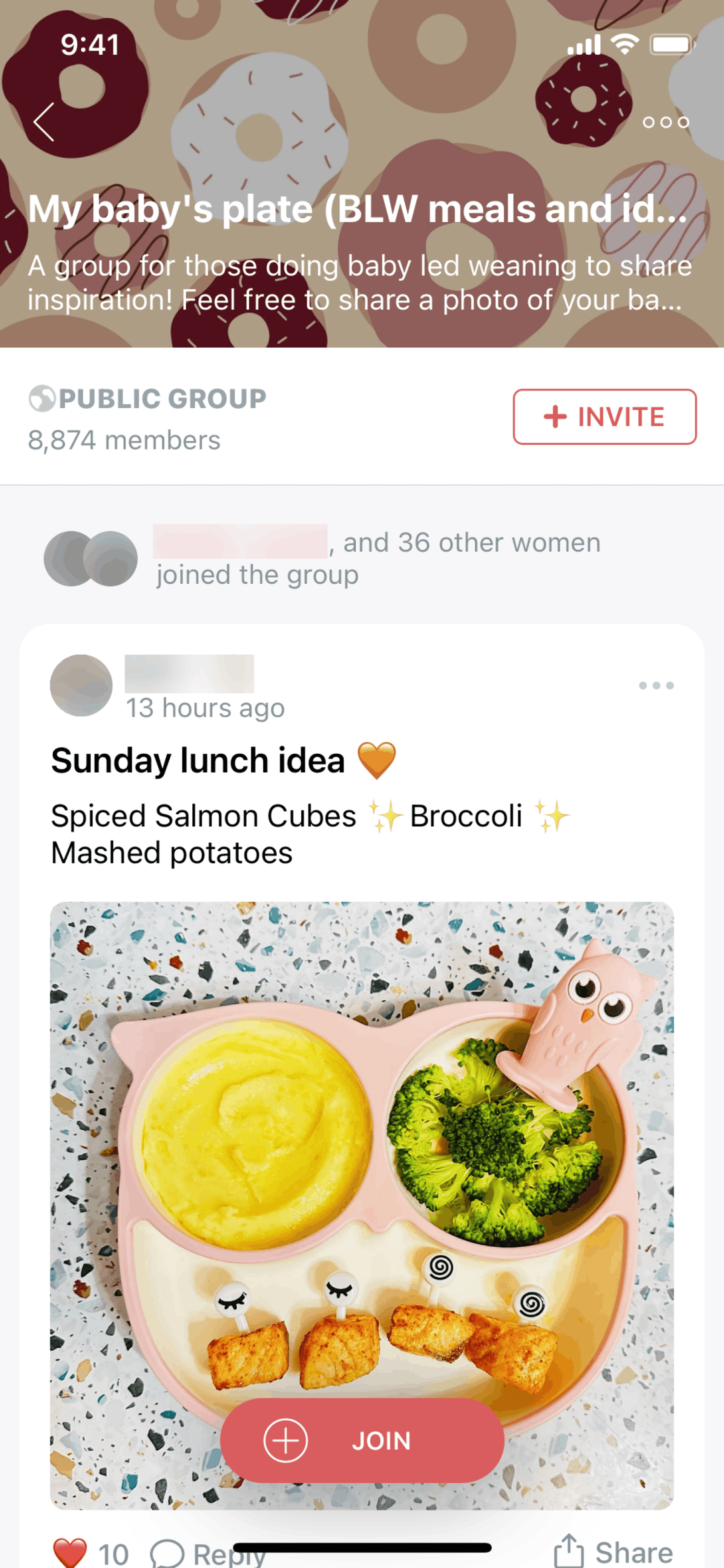 Peanut iOS Social Networking interface screenshot 7
