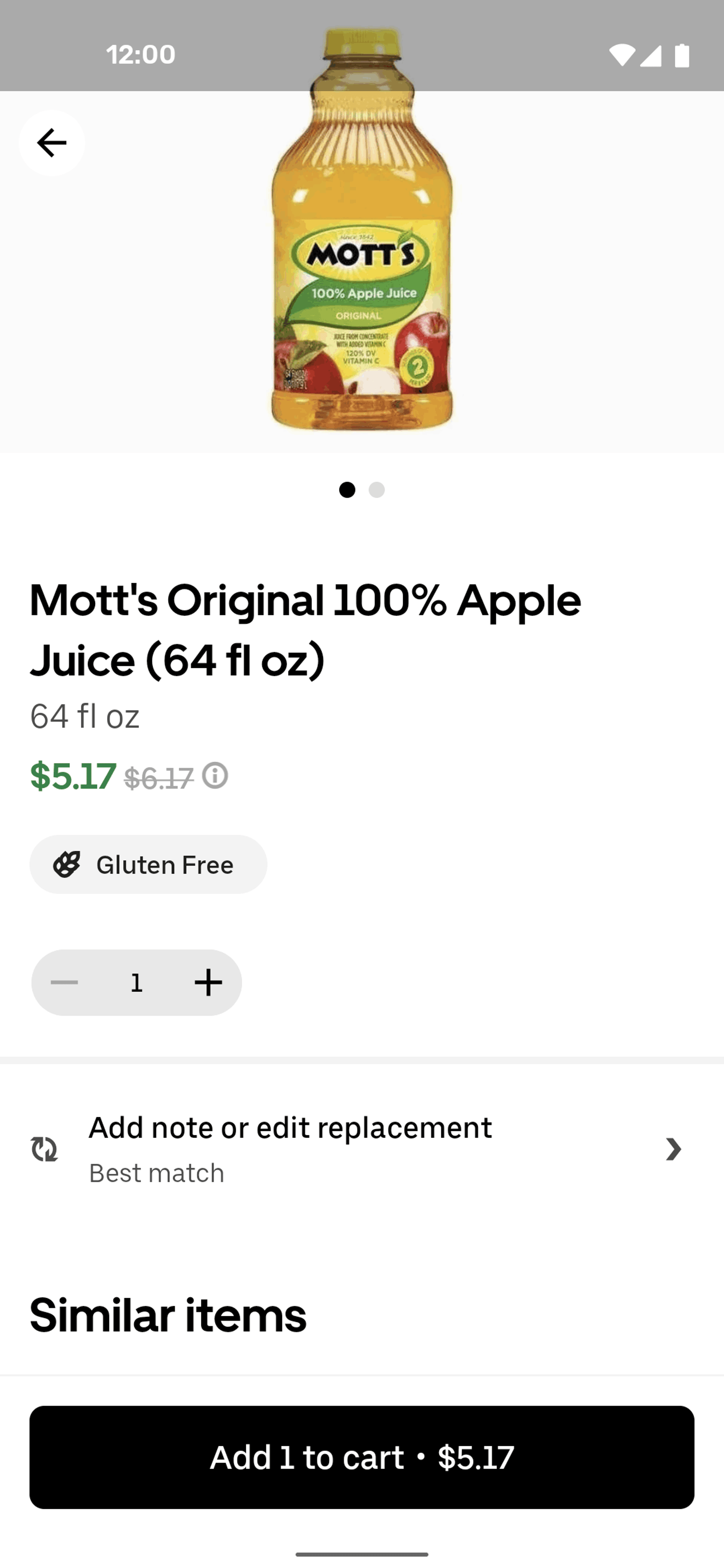 Uber Eats Android Food & Drink interface screenshot 24