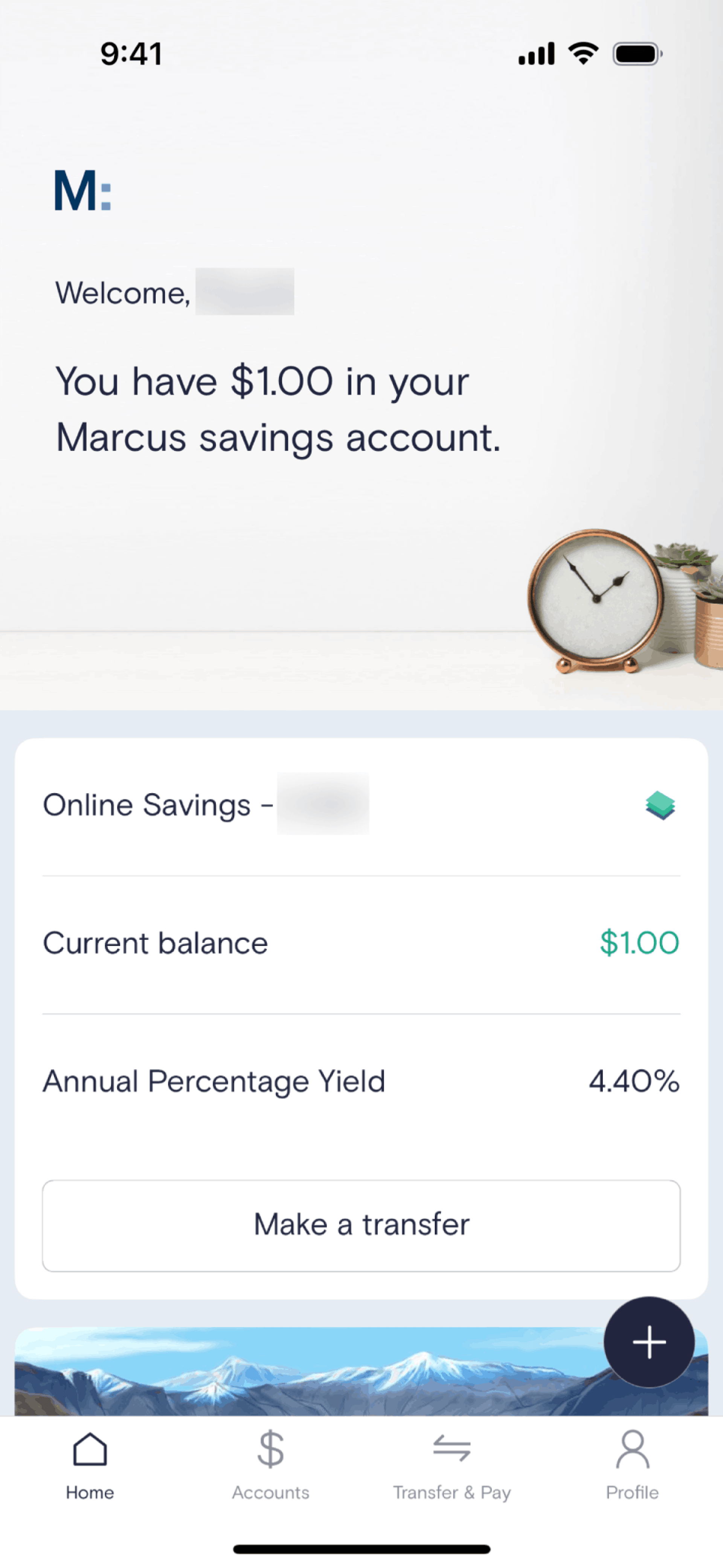 Marcus by Goldman Sachs iOS Finance interface screenshot 3