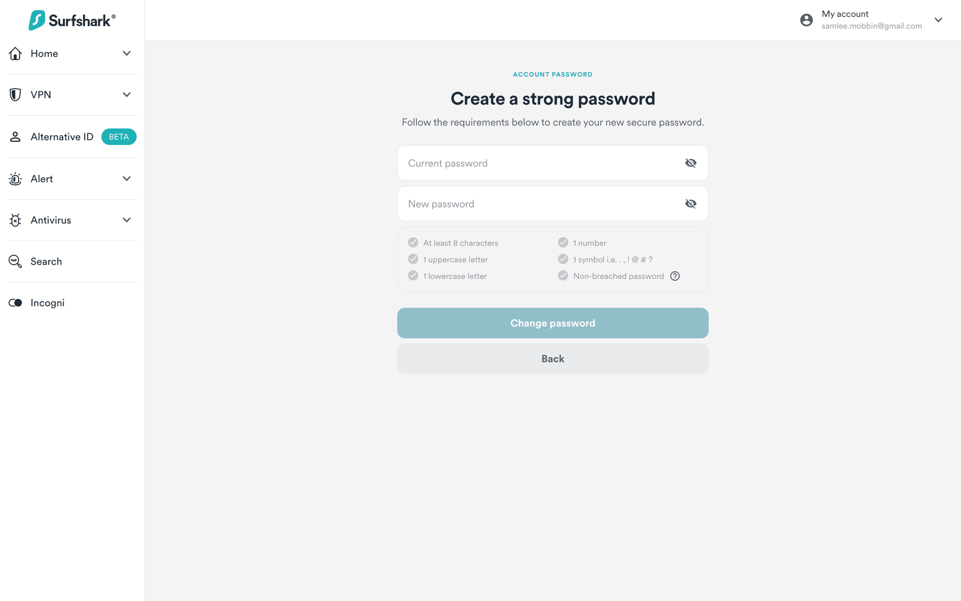 Surfshark Web Utilities interface screenshot 5
