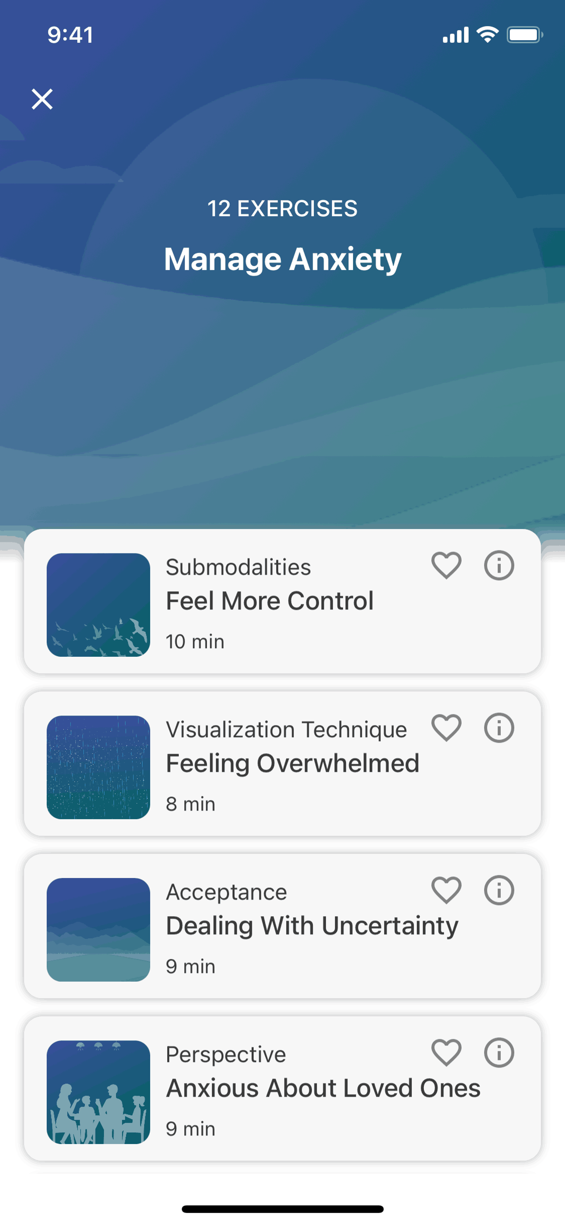 Wysa iOS AI interface screenshot 20