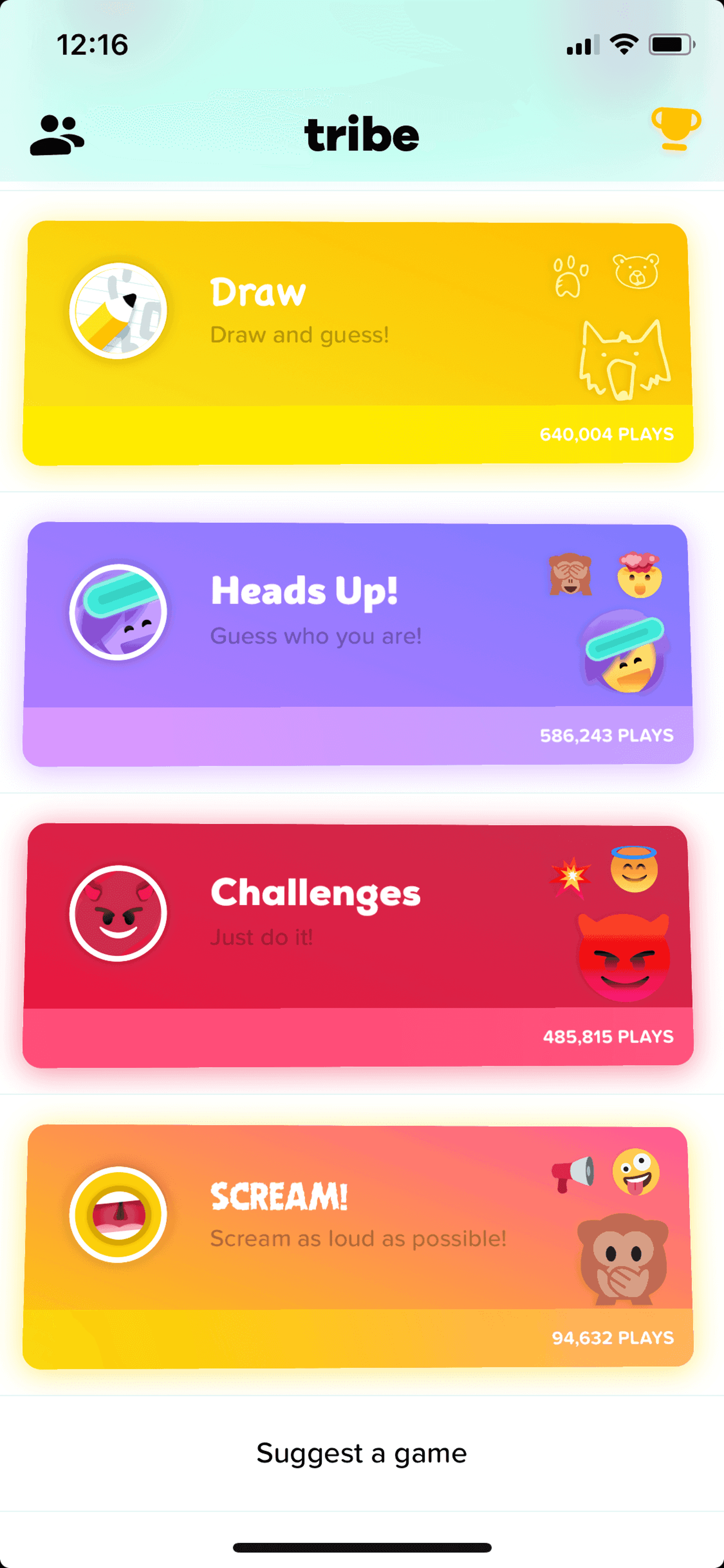Tribe iOS Social Networking interface screenshot 20