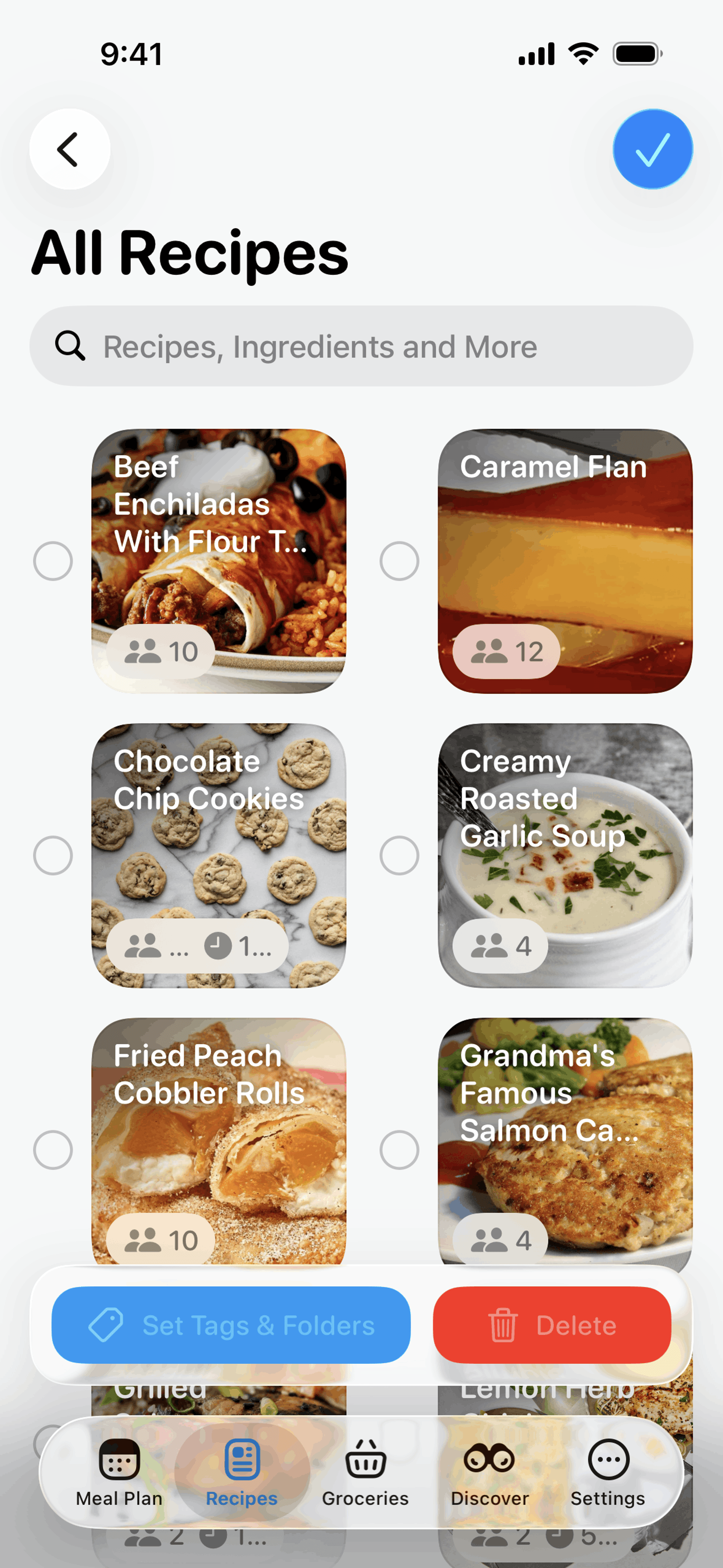 Crouton iOS Food & Drink interface screenshot 17