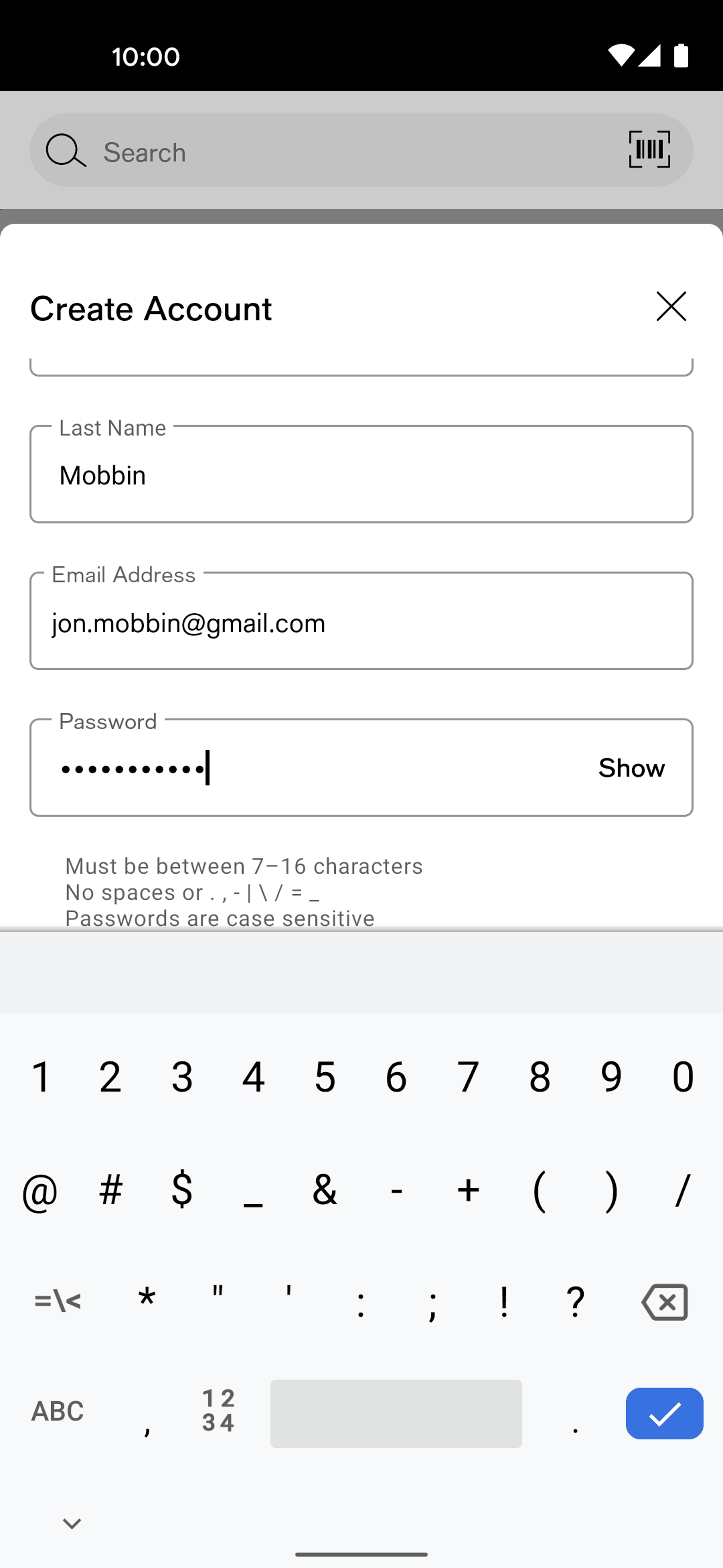 Macy's Android Shopping interface screenshot 7