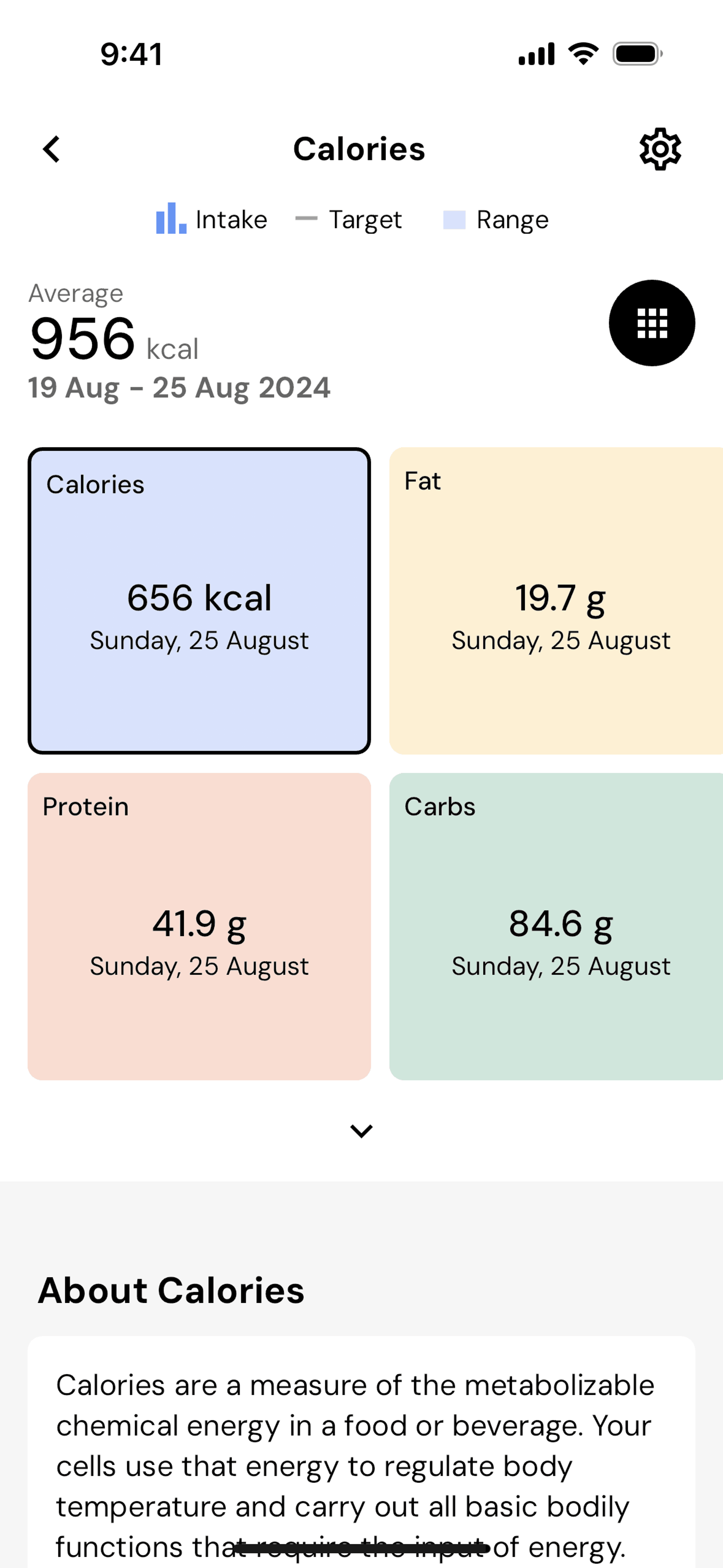 MacroFactor iOS Health & Fitness interface screenshot 16