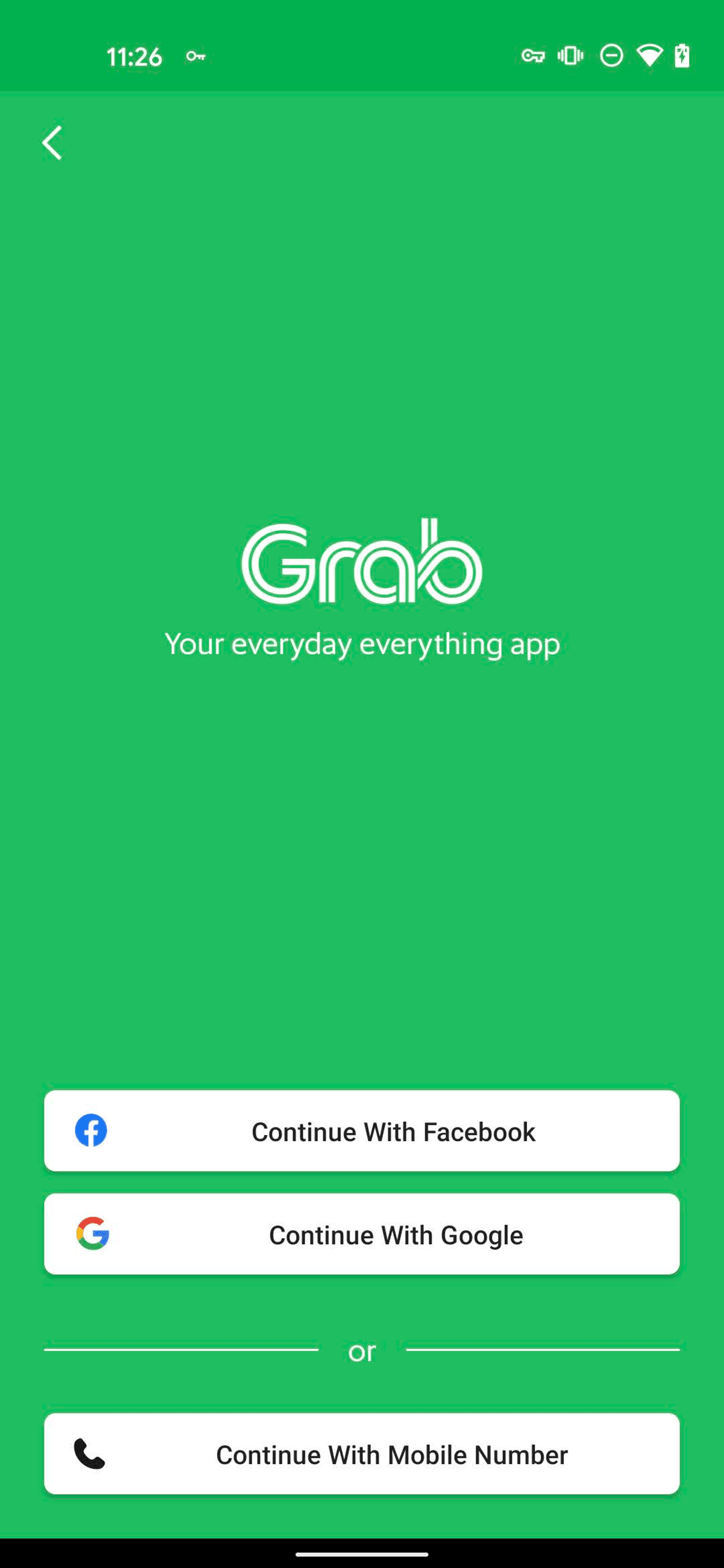 Grab Android Finance interface screenshot 3
