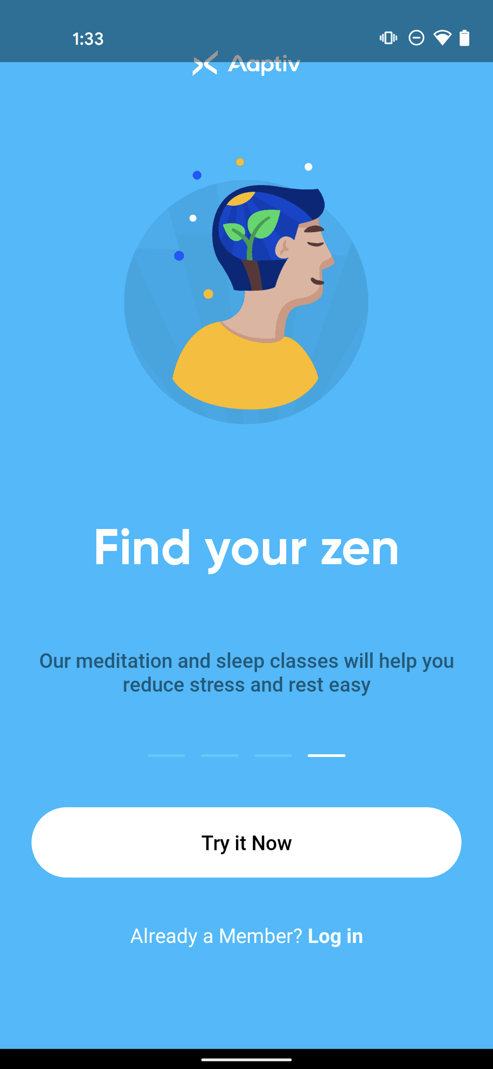 Aaptiv Android Health & Fitness interface screenshot 5