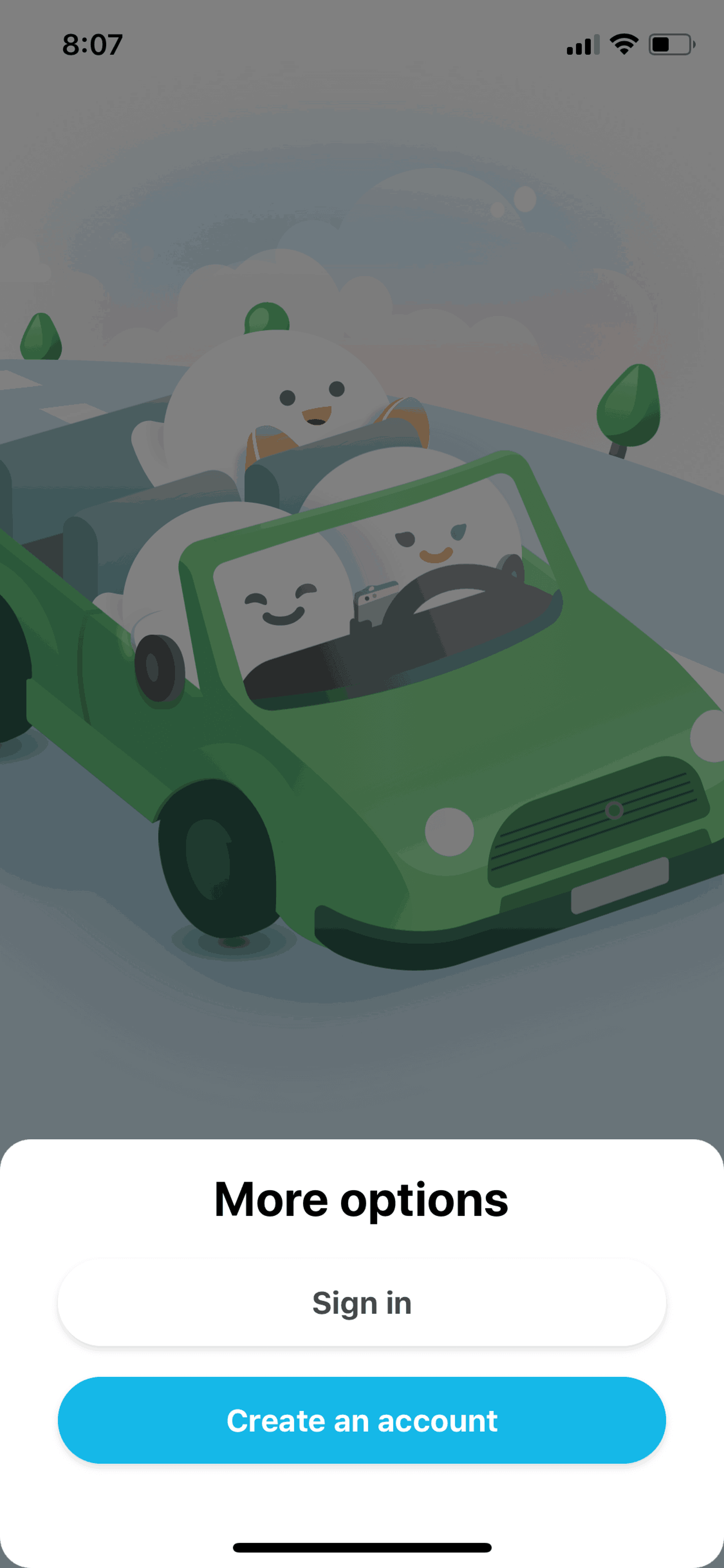 Waze Carpool iOS Maps & Navigation interface screenshot 4