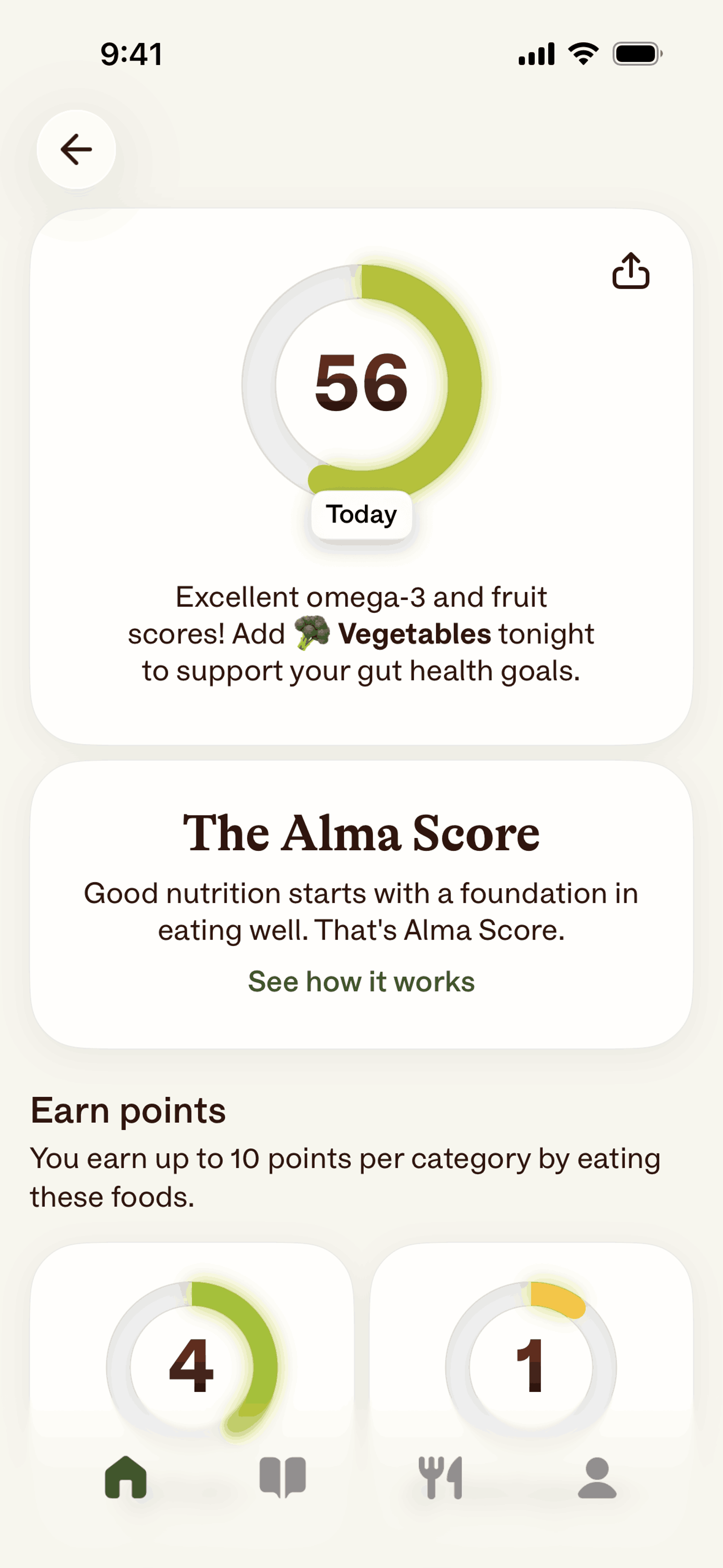 Alma iOS AI interface screenshot 5