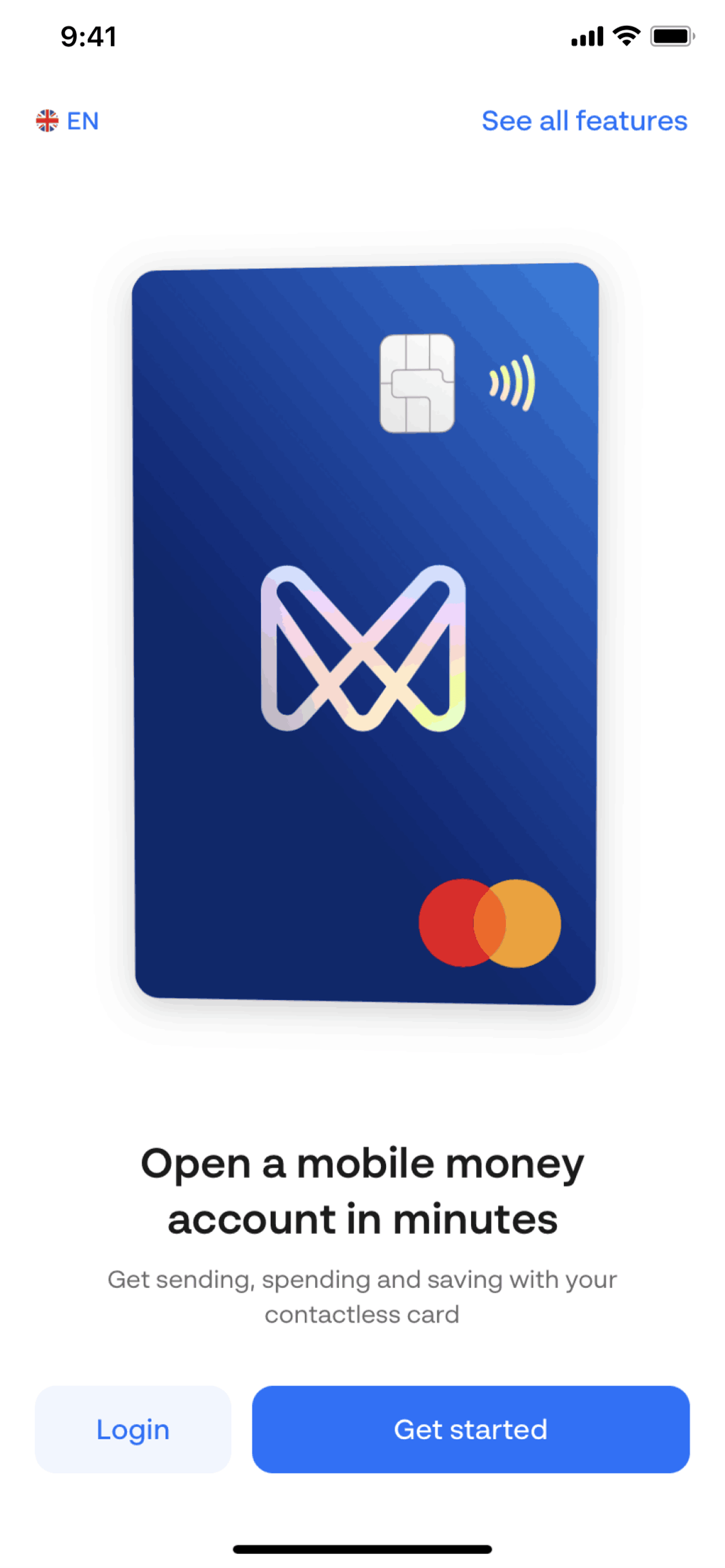 Monese iOS Finance interface screenshot 4