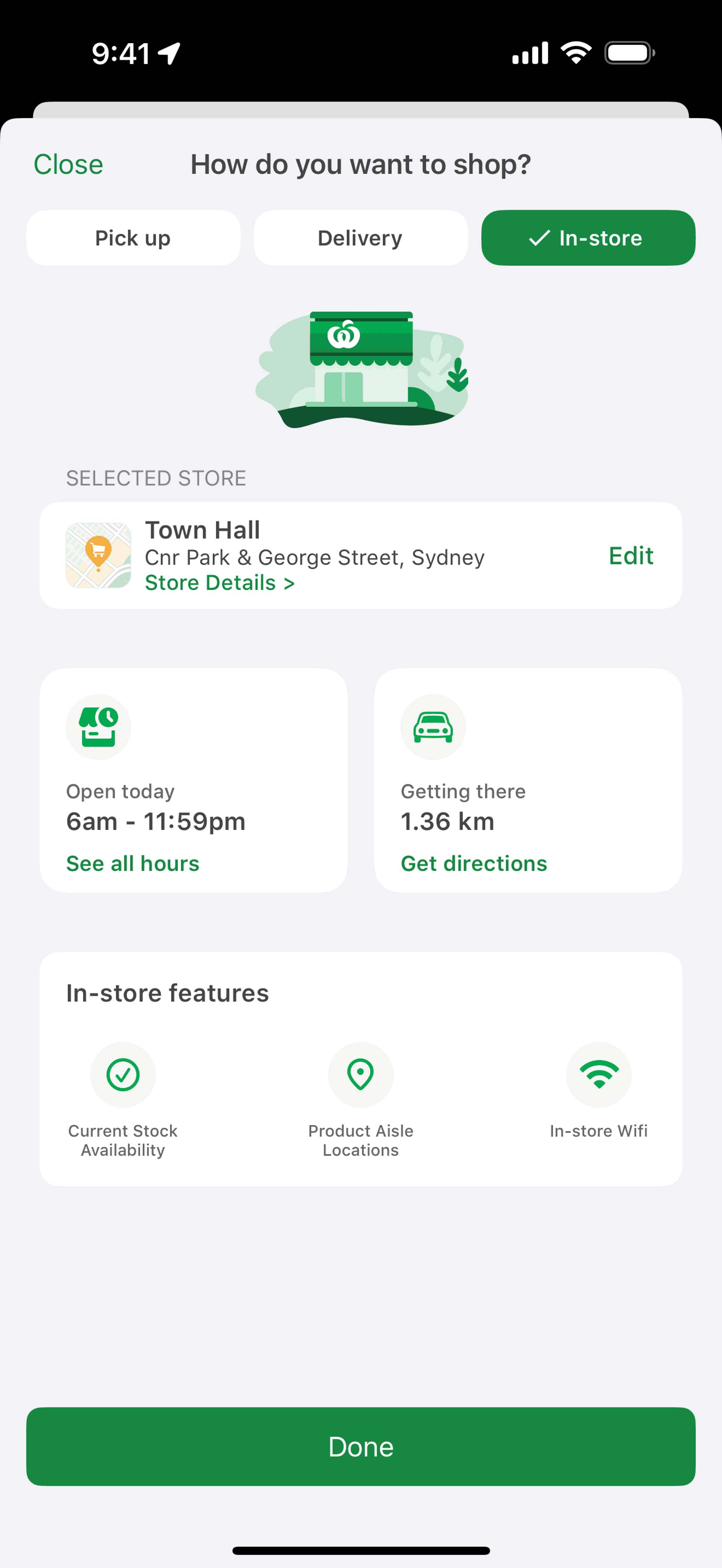 Woolworths iOS Shopping interface screenshot 11