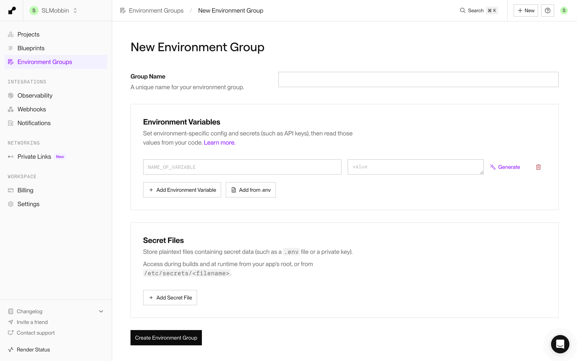 Render Web Developer Tools interface screenshot 3