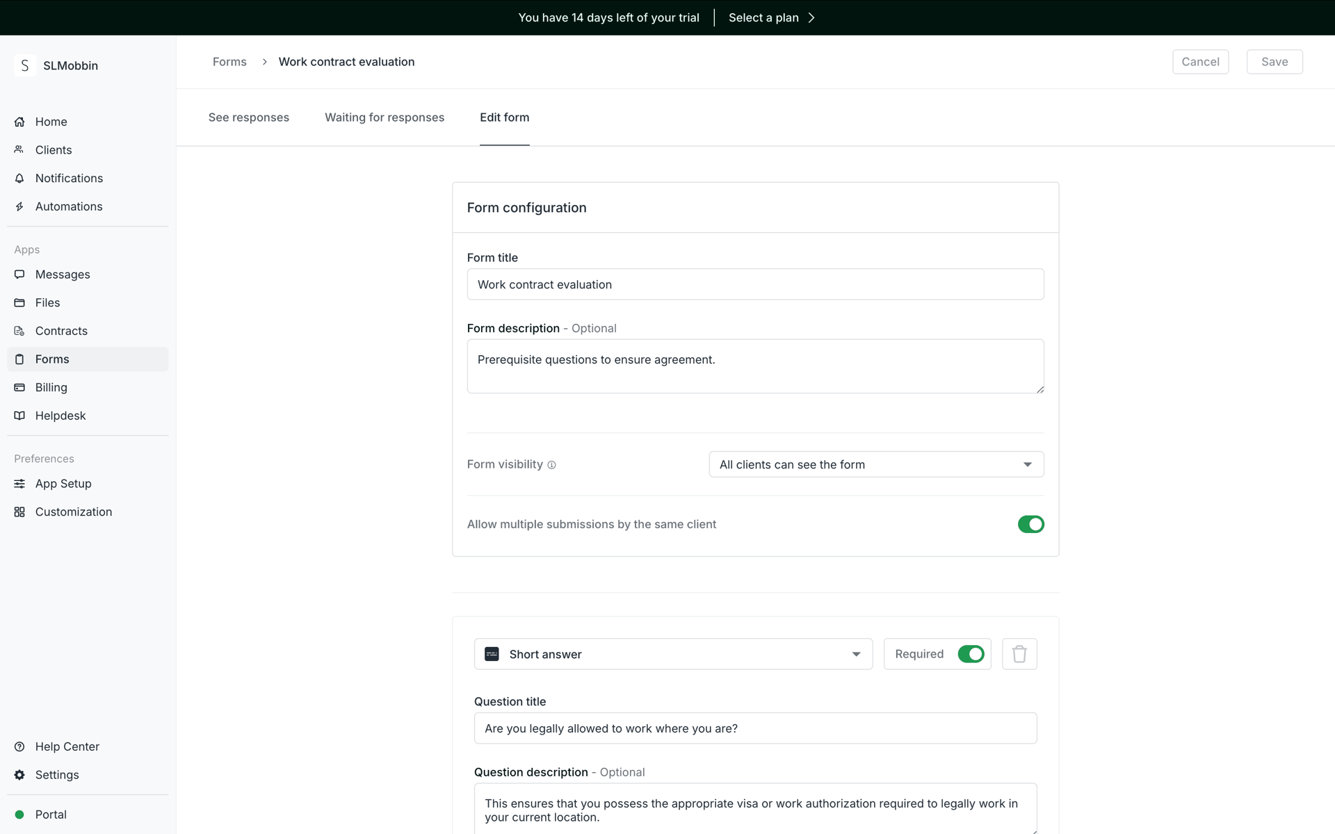 Copilot Web Business interface screenshot 22
