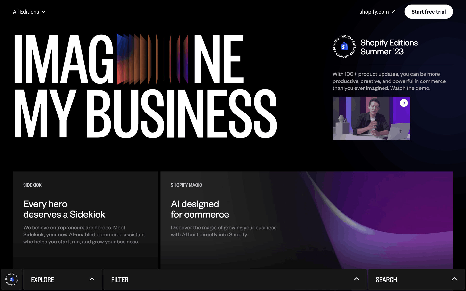 Shopify Web Business interface screenshot 14