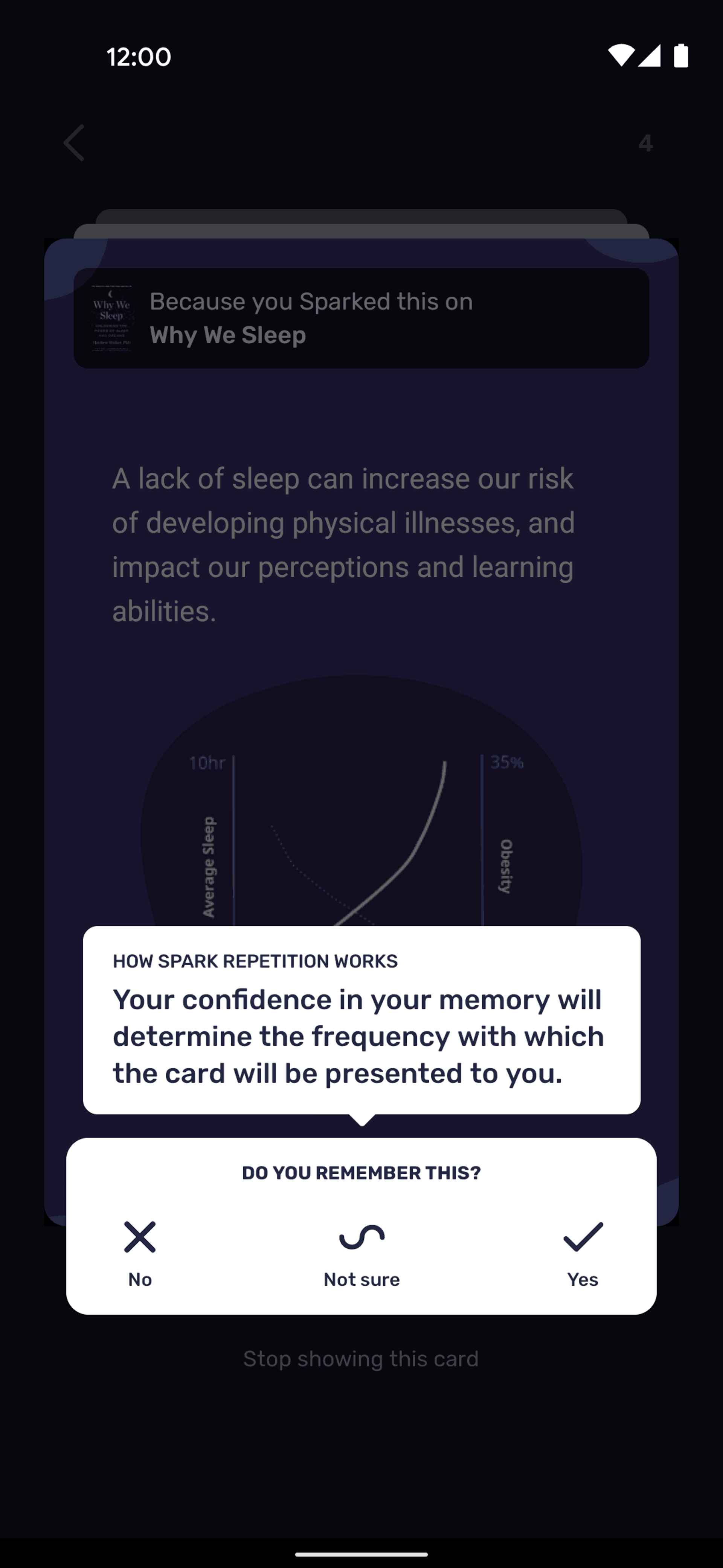 Uptime Android Education interface screenshot 20