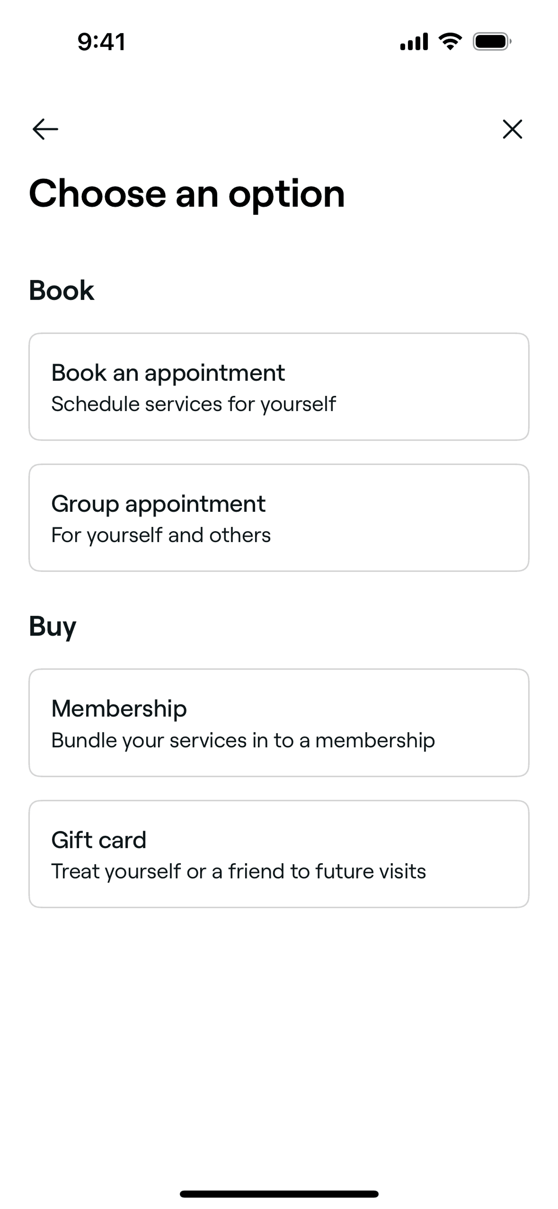 Fresha iOS Lifestyle interface screenshot 23