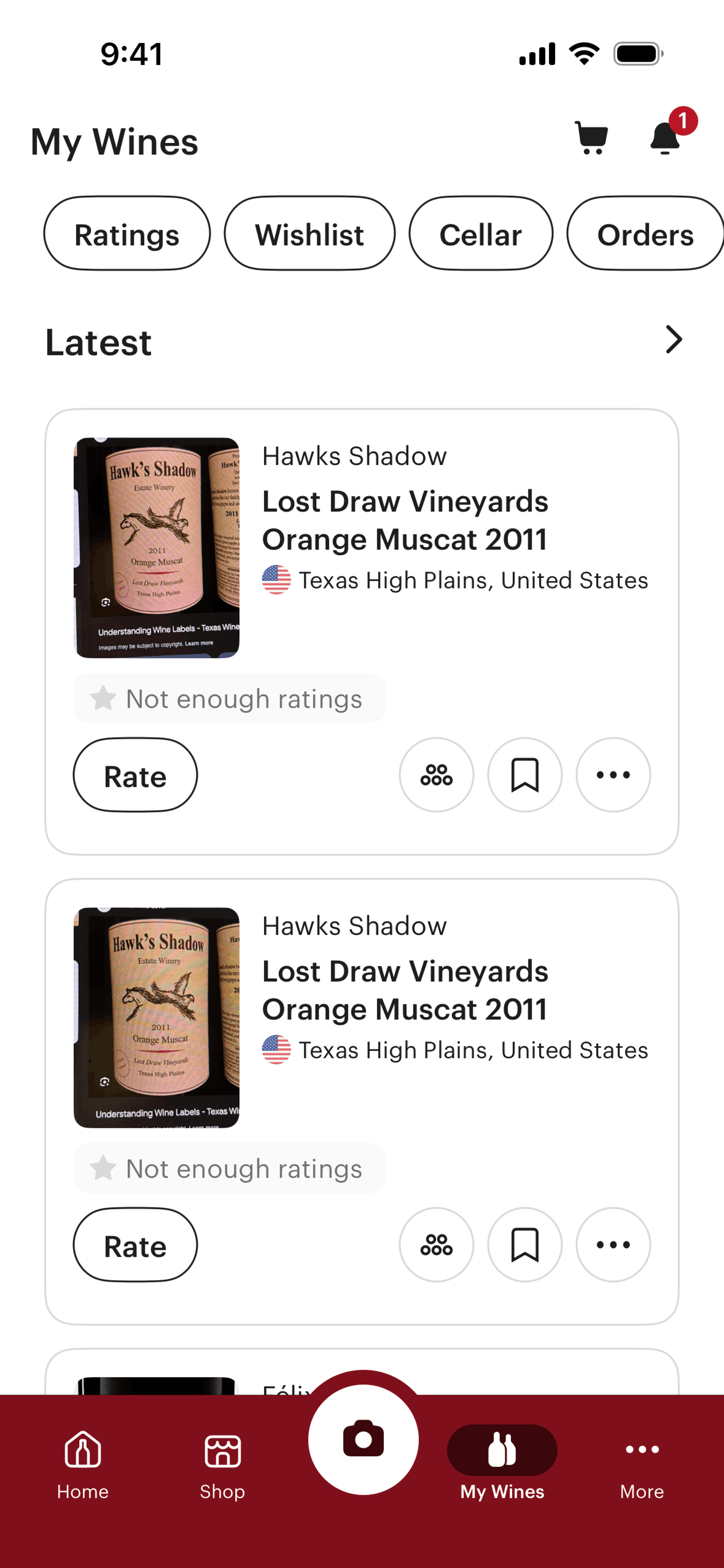 Vivino iOS Shopping interface screenshot 23