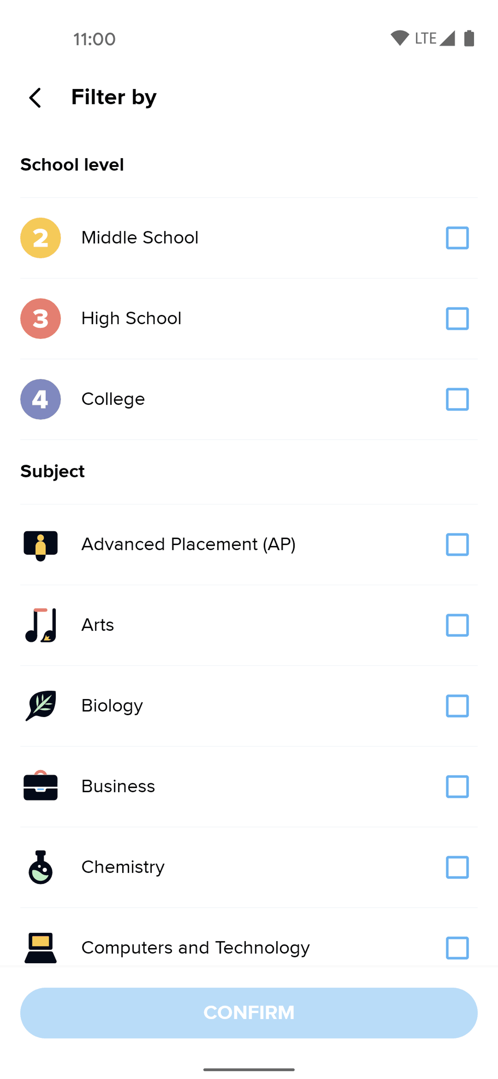 Brainly Android Education interface screenshot 11