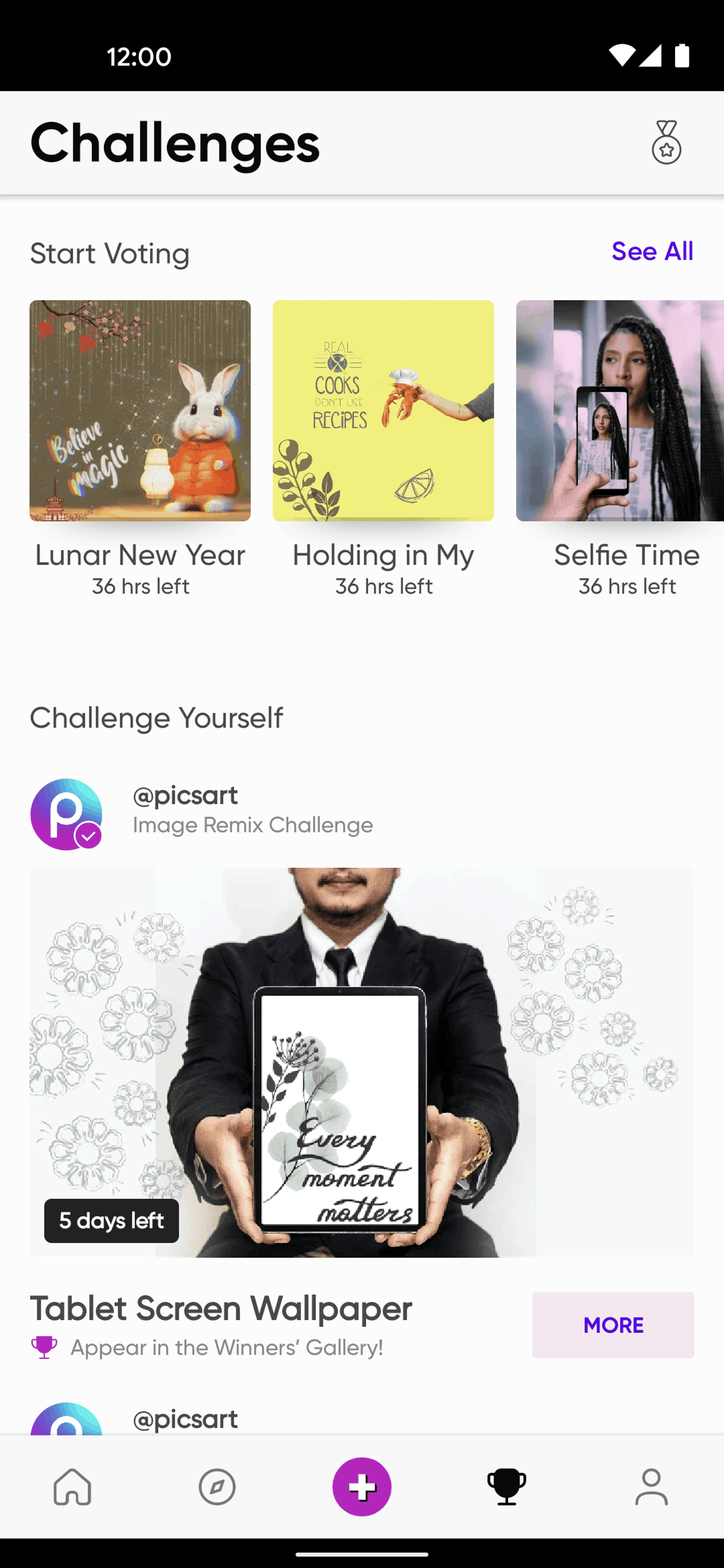 Picsart Android Photo & Video interface screenshot 3