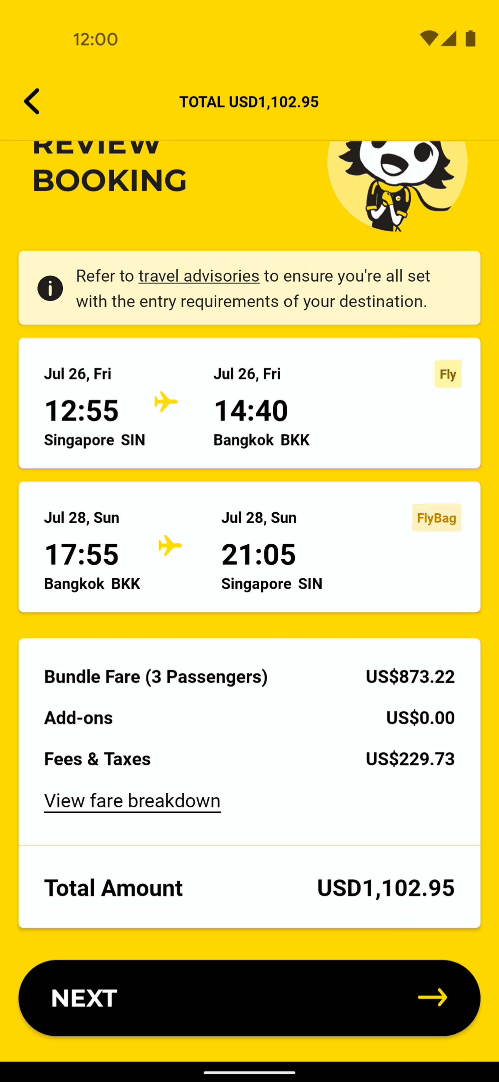 Scoot Android Travel & Transportation interface screenshot 22