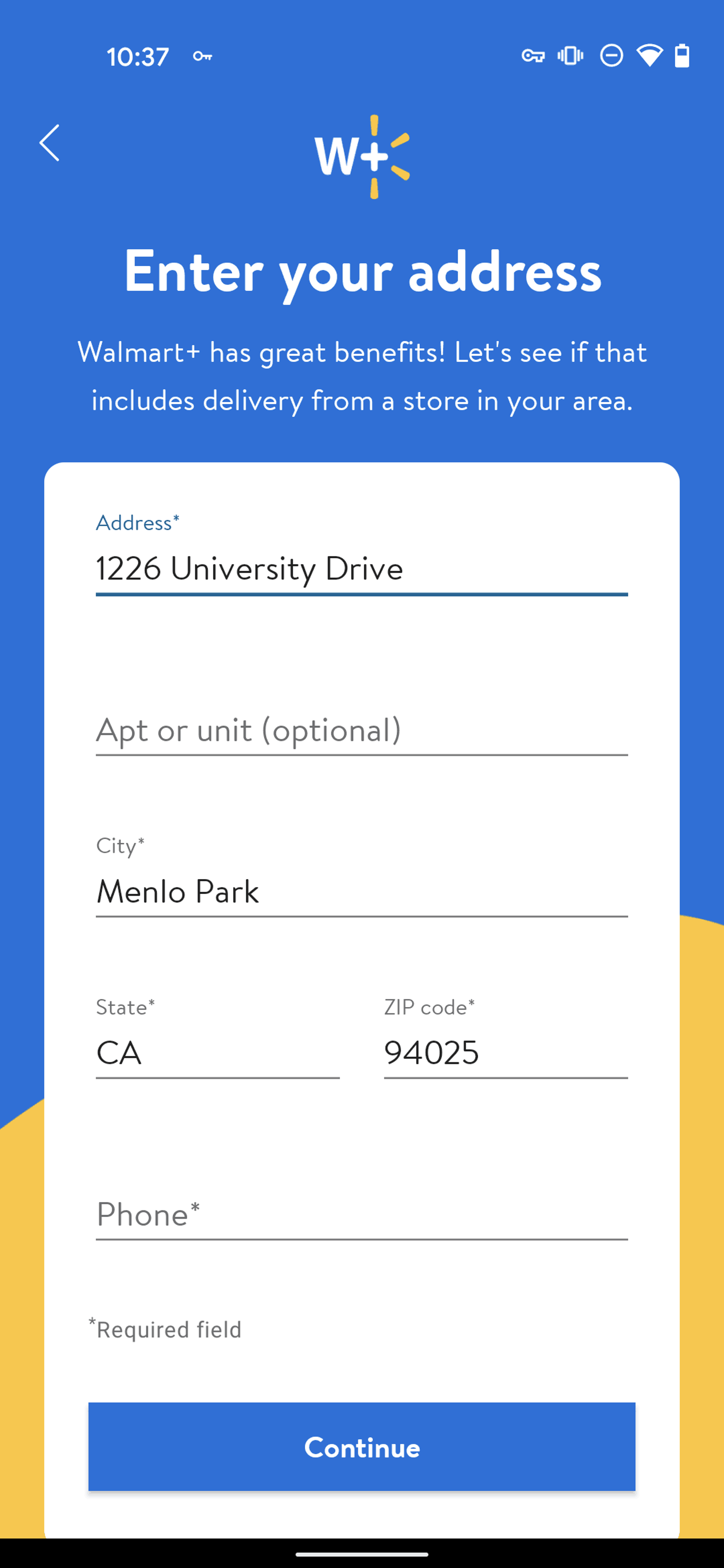 Walmart Android Shopping interface screenshot 17