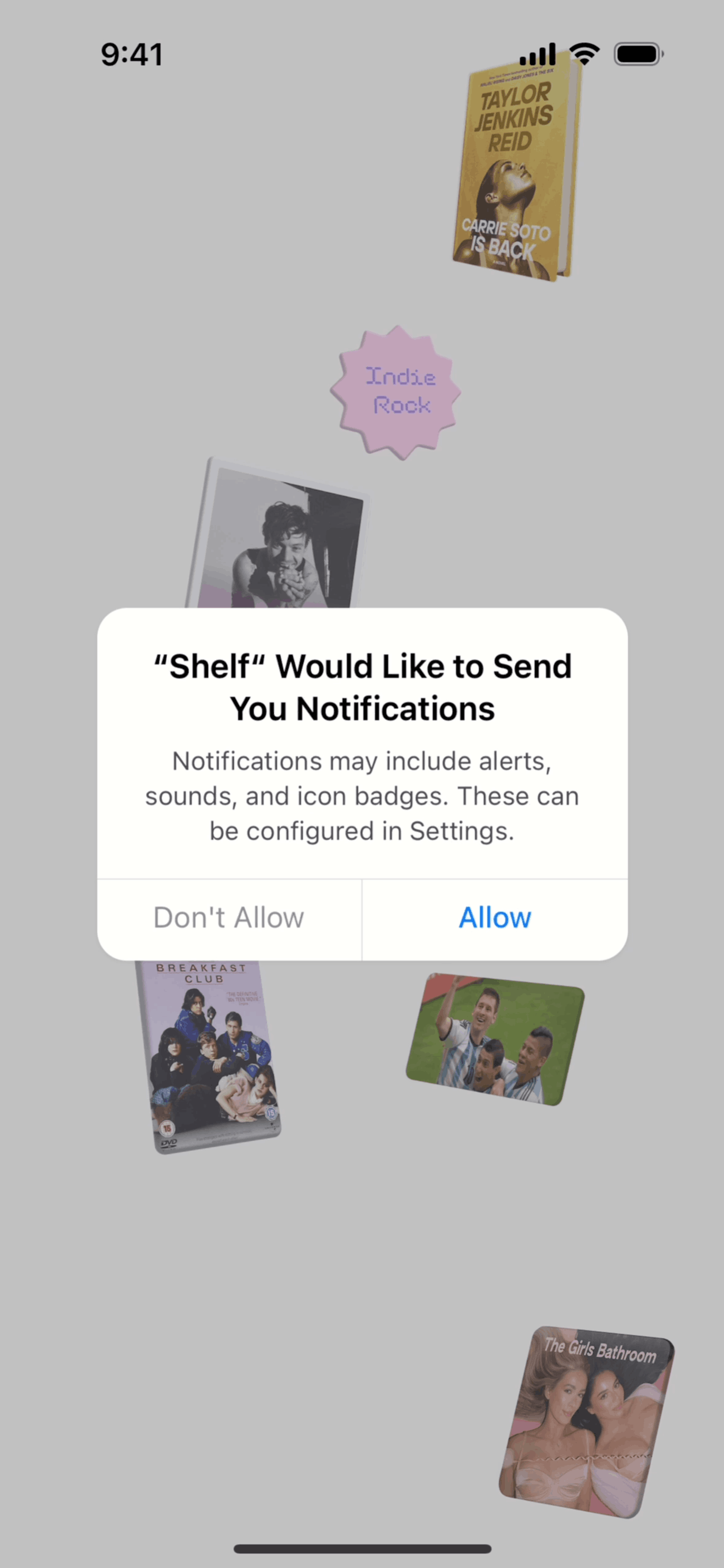 Shelf iOS Utilities interface screenshot 3