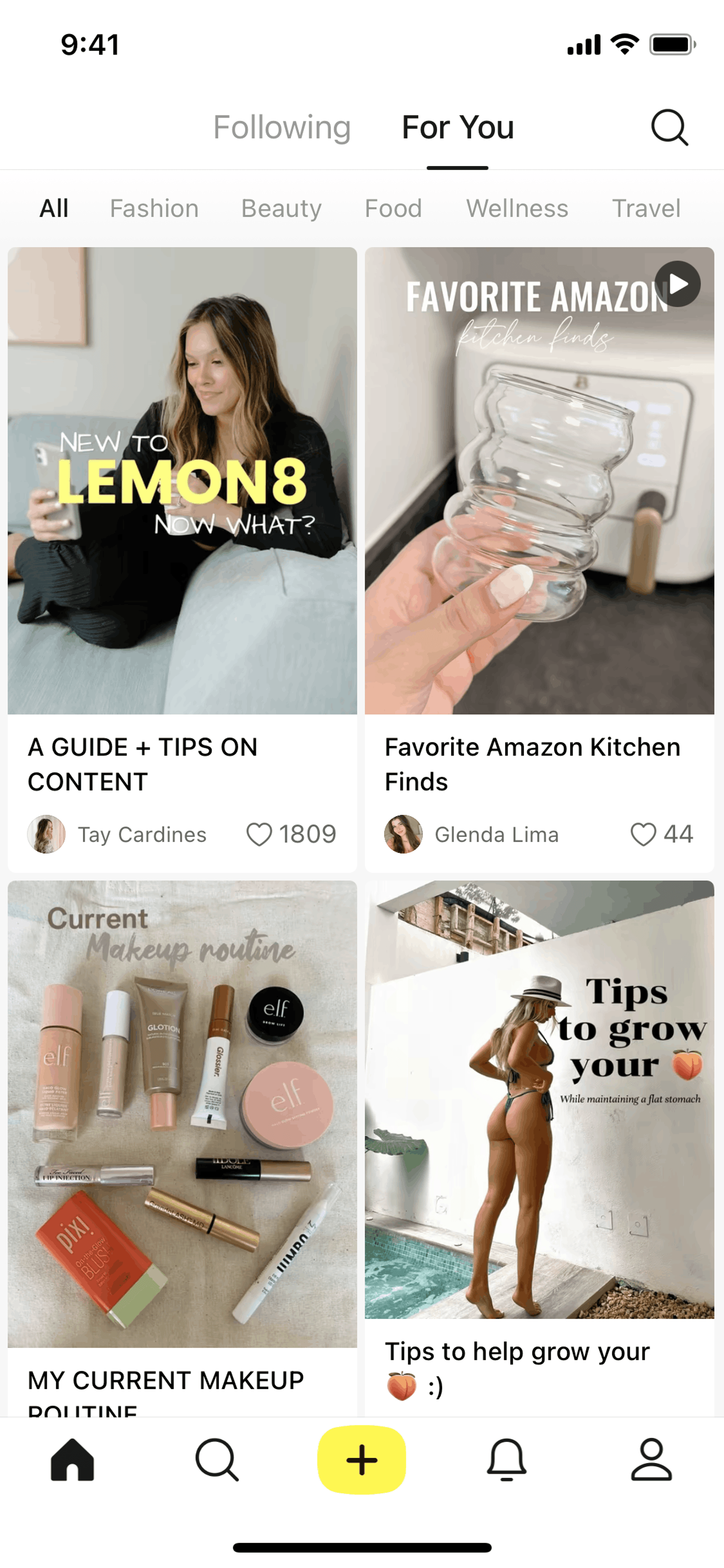 Lemon8 iOS Social Networking interface screenshot 18