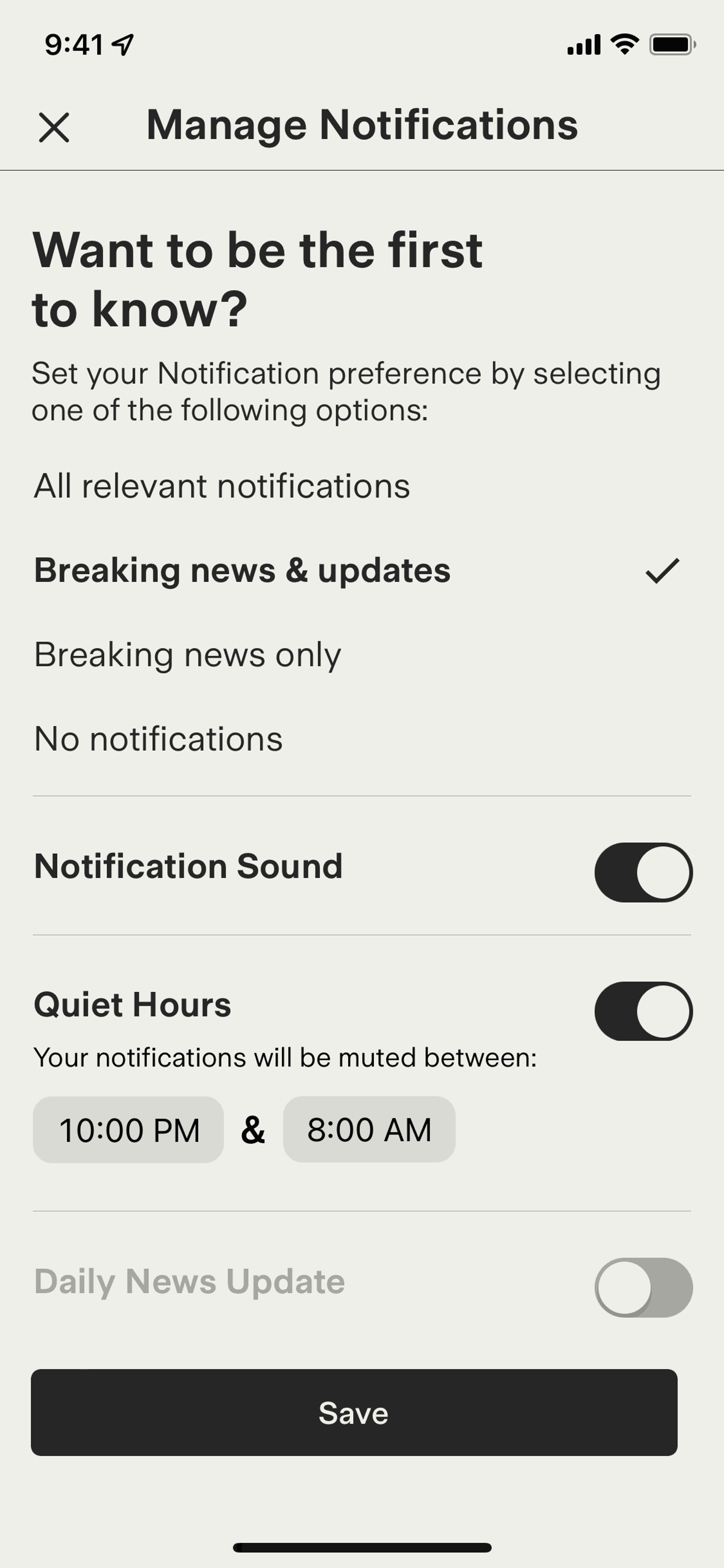 Ground News iOS News interface screenshot 12