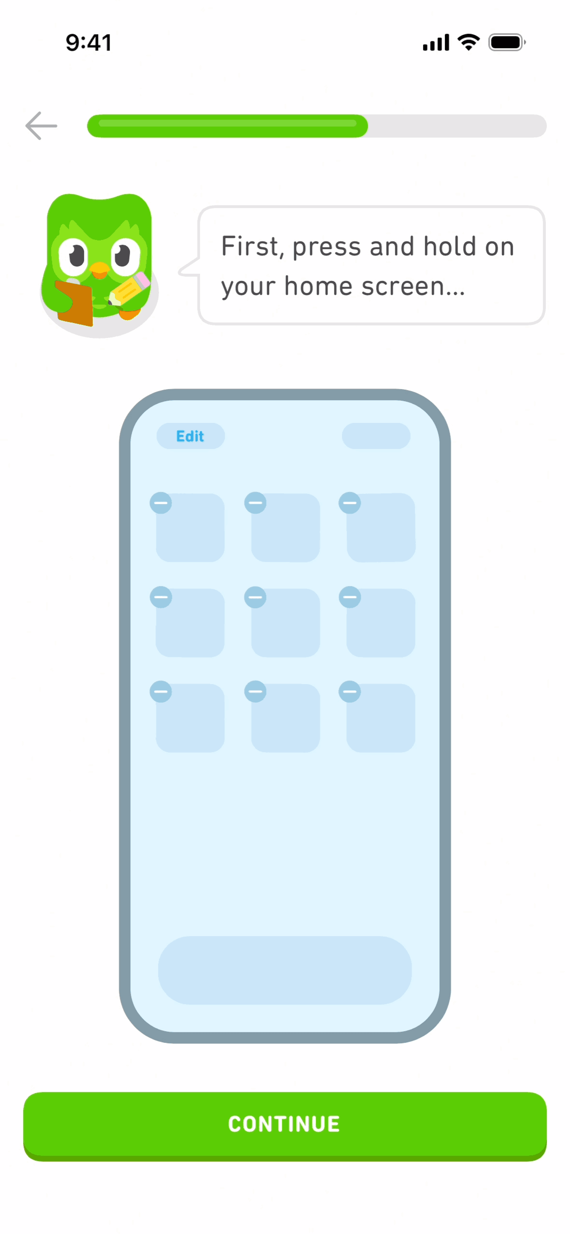 Duolingo iOS Education interface screenshot 21