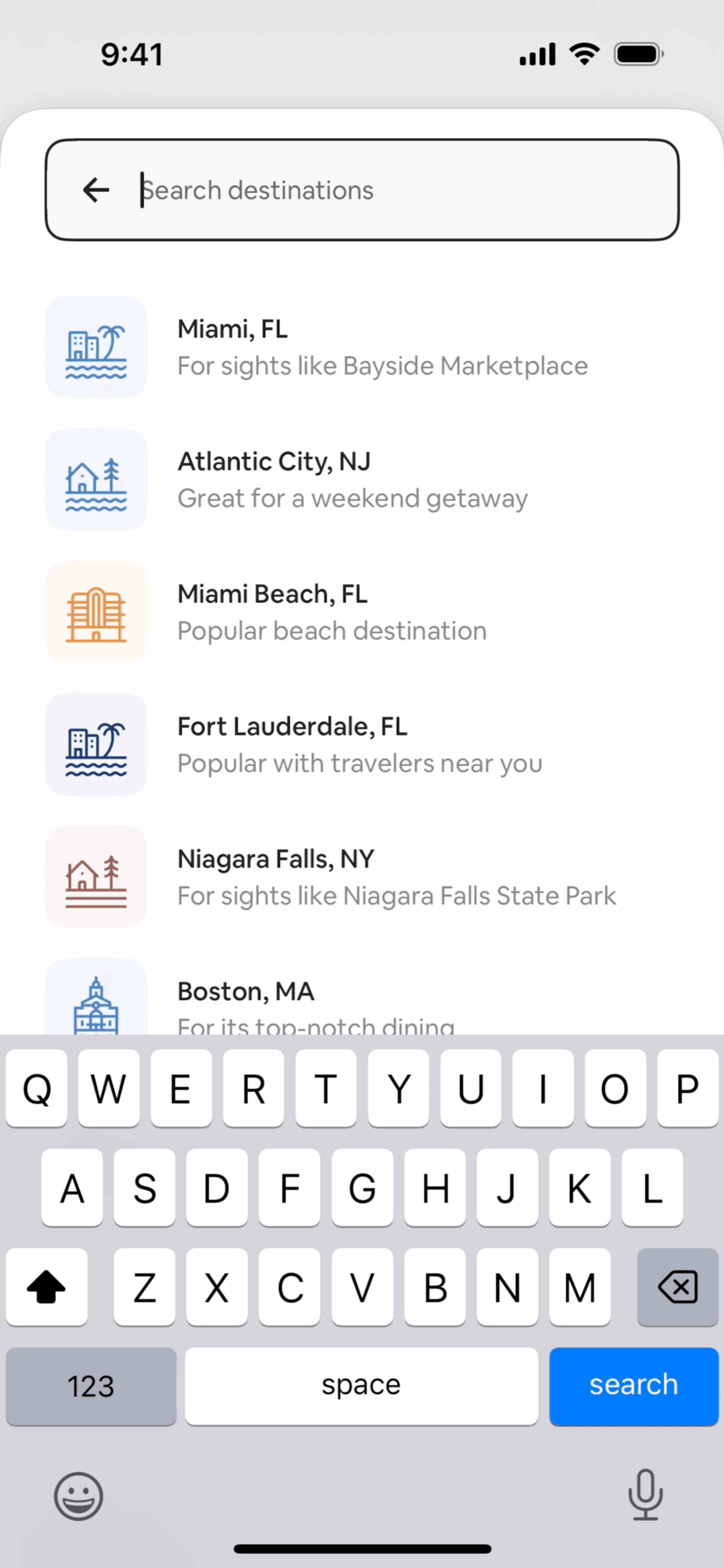 Airbnb iOS Real Estate interface screenshot 23