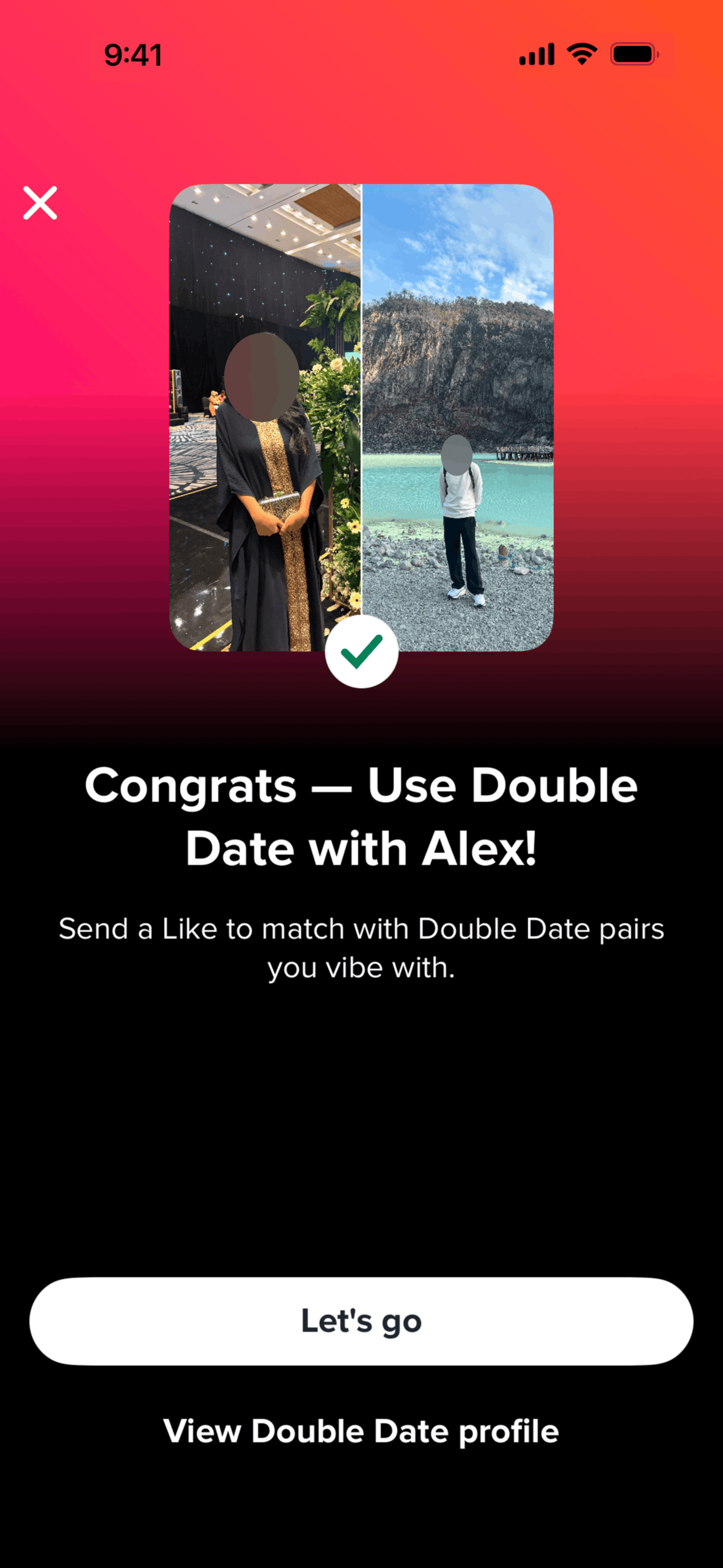 Tinder iOS Social Networking interface screenshot 17