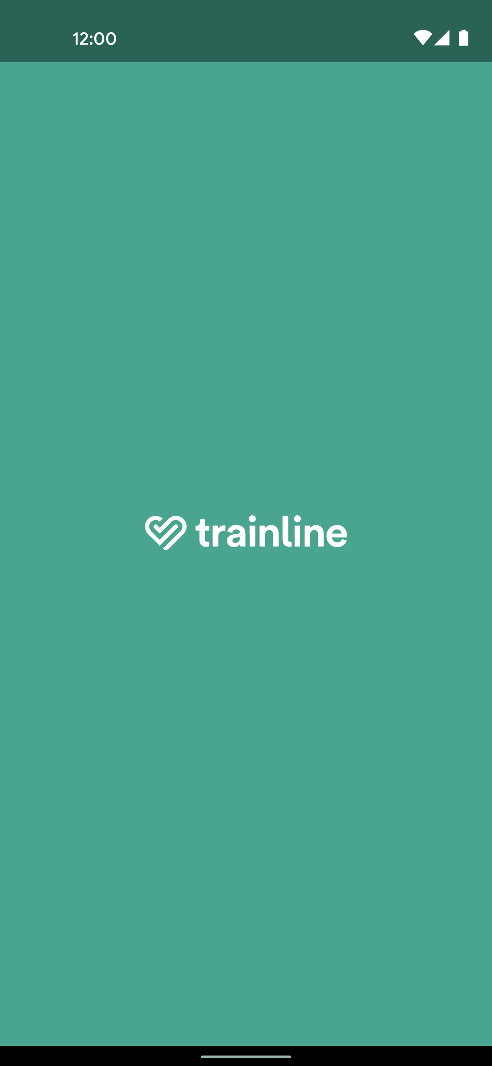 Trainline Android Travel & Transportation interface screenshot 1