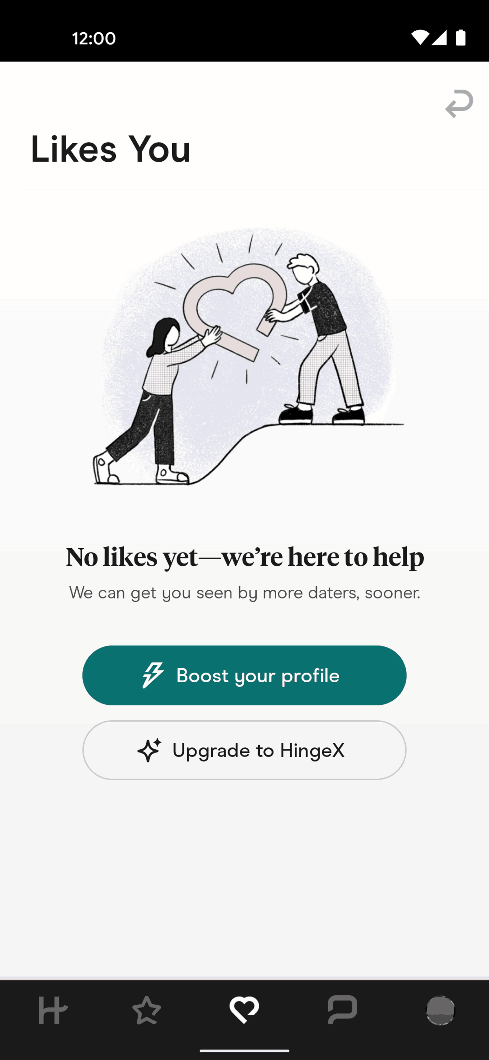 Hinge Android Lifestyle interface screenshot 9