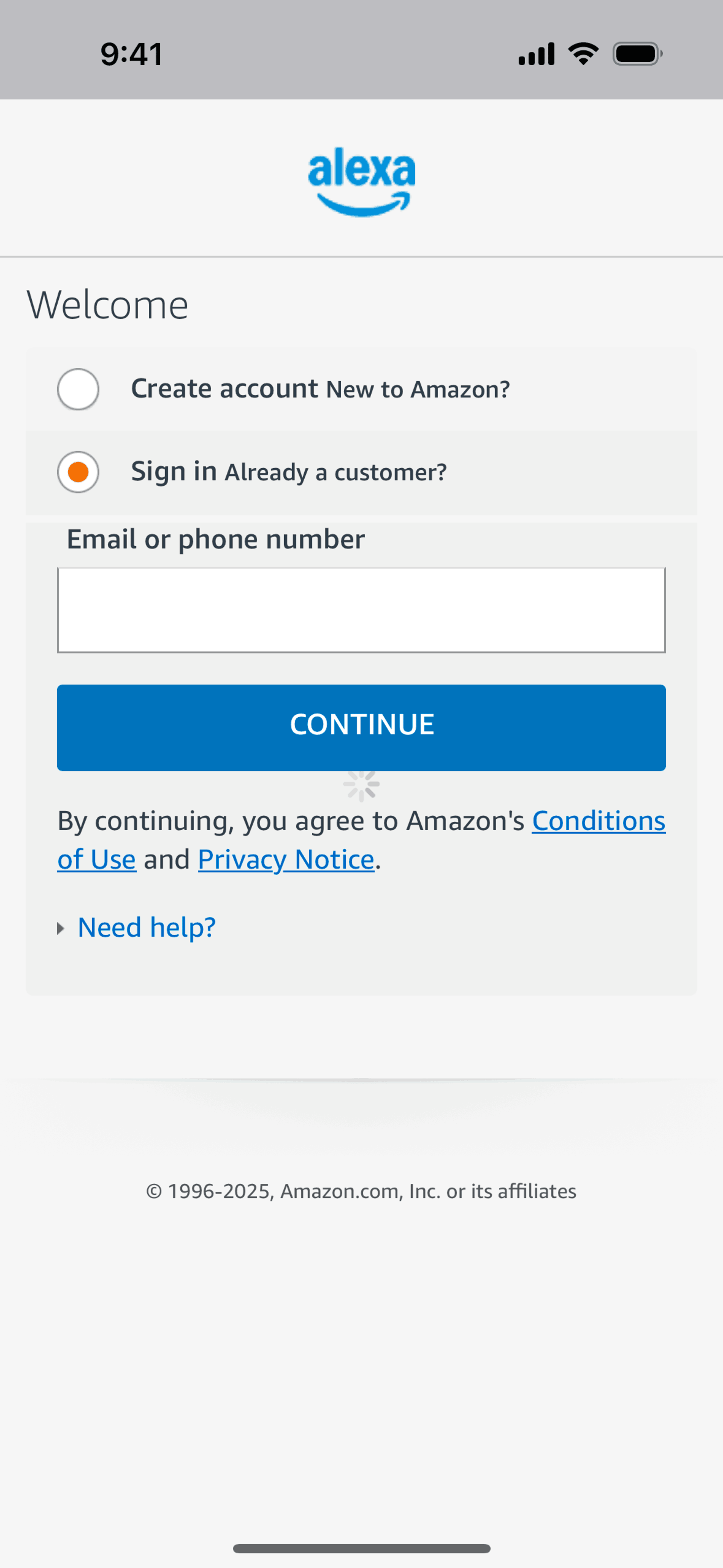 Amazon Alexa iOS Lifestyle interface screenshot 3