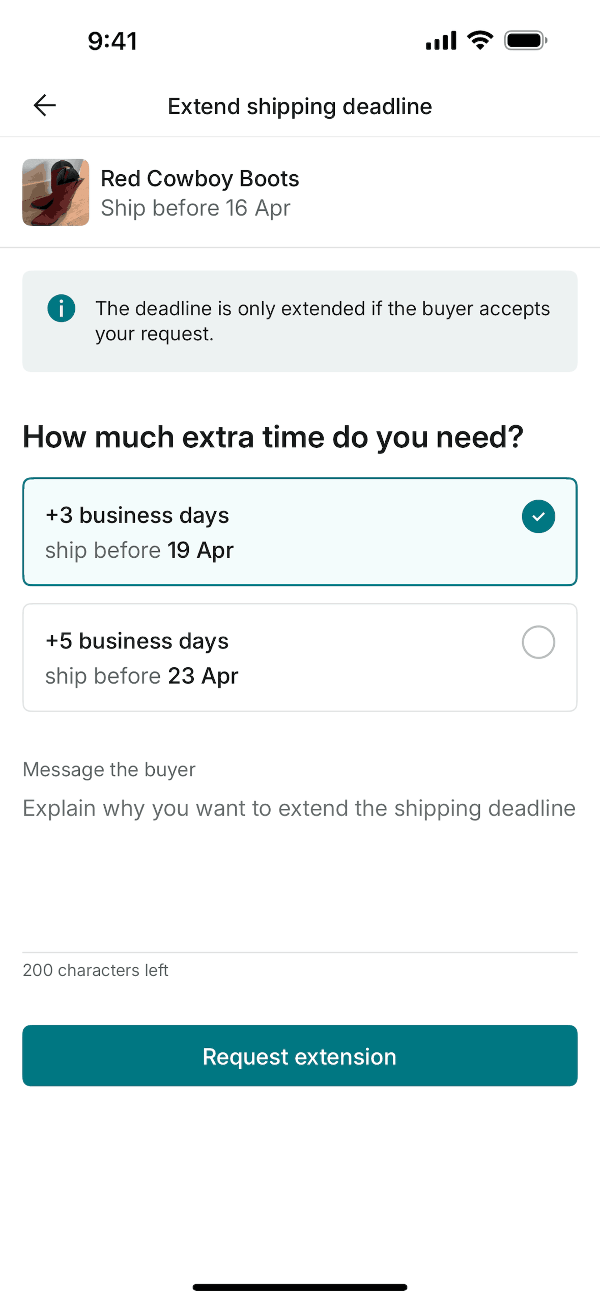 Vinted iOS Shopping interface screenshot 22