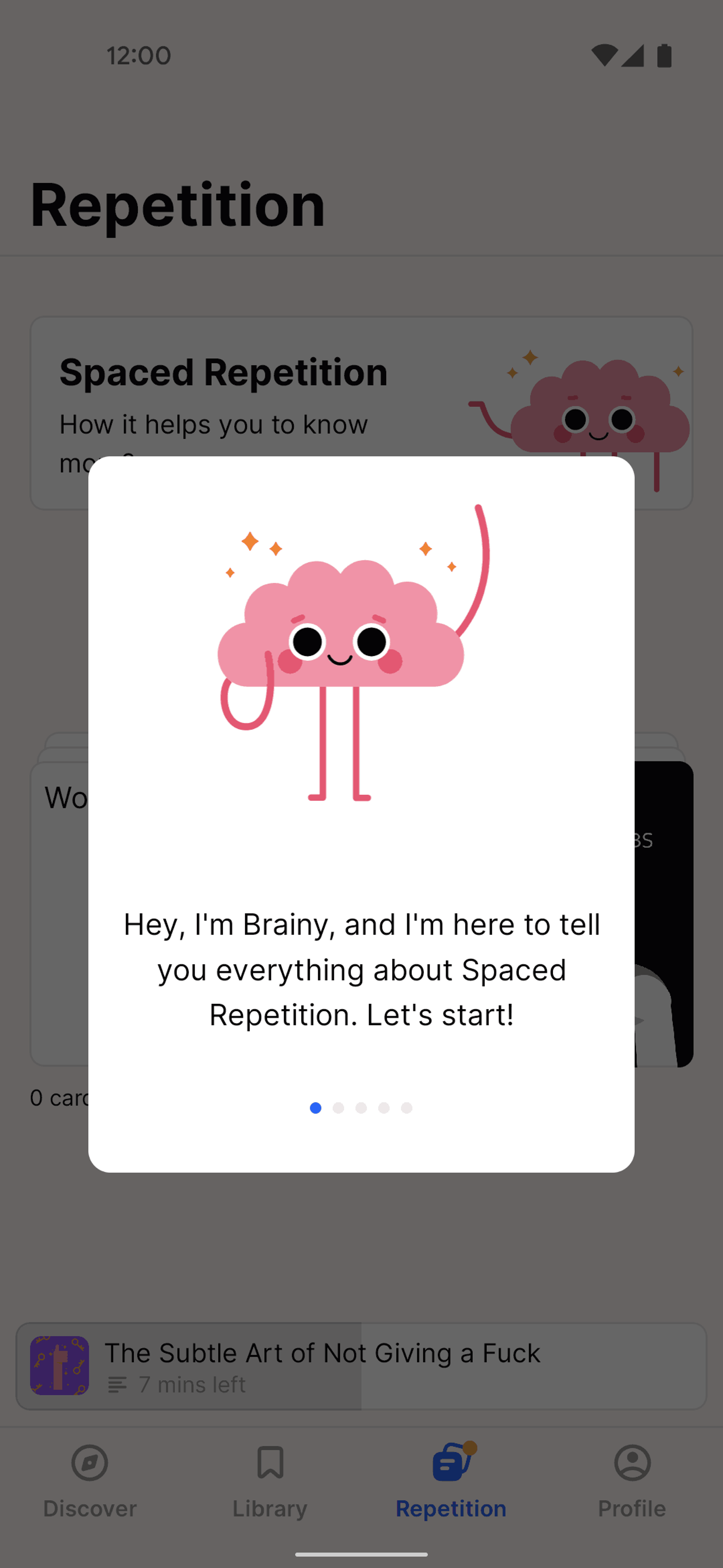 Headway Android Education interface screenshot 10