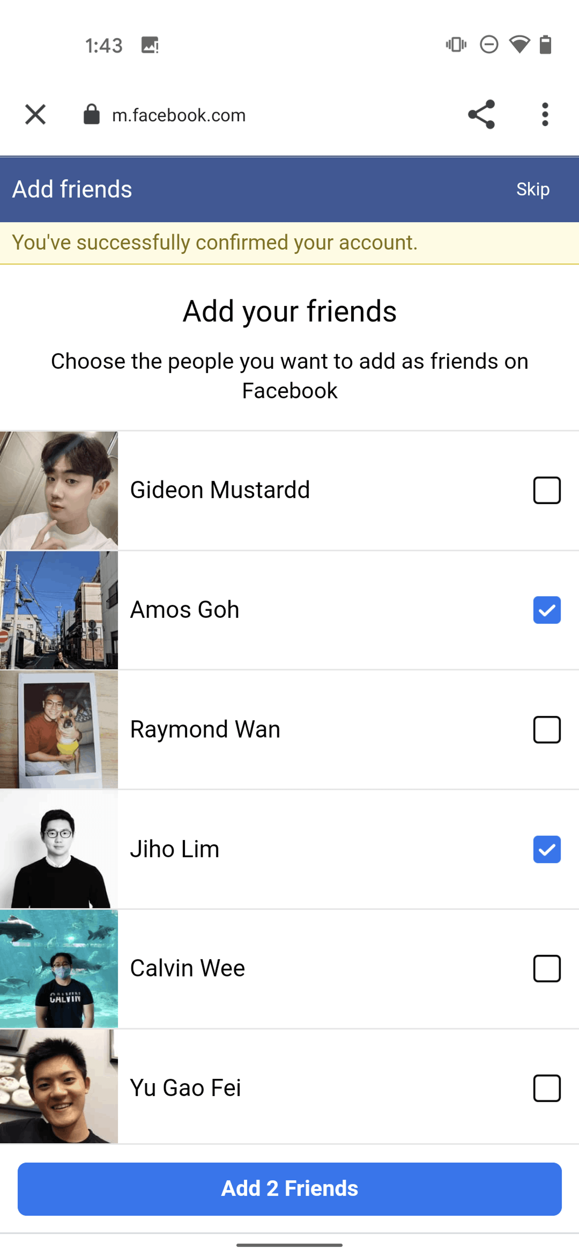 Messenger Android Social Networking interface screenshot 11