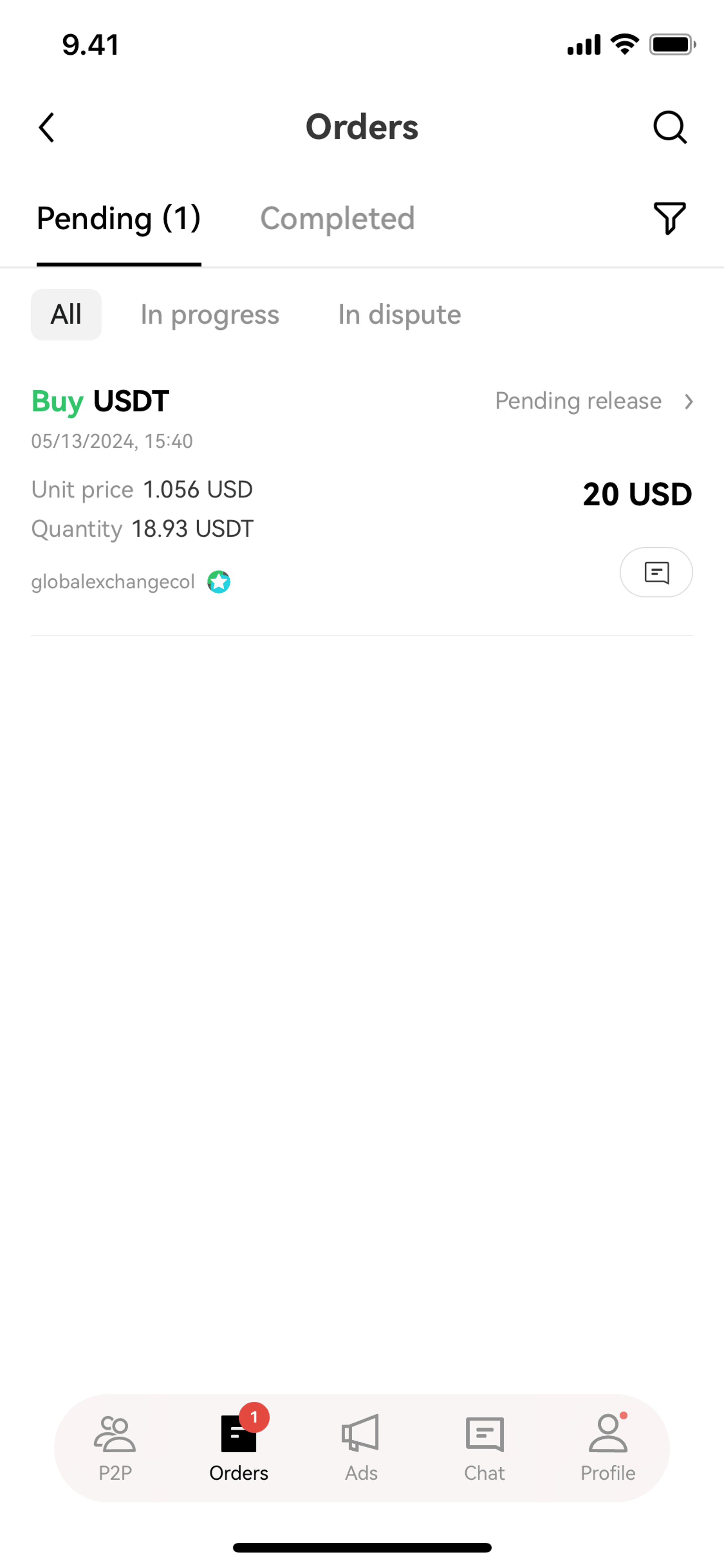 OKX iOS Finance interface screenshot 13