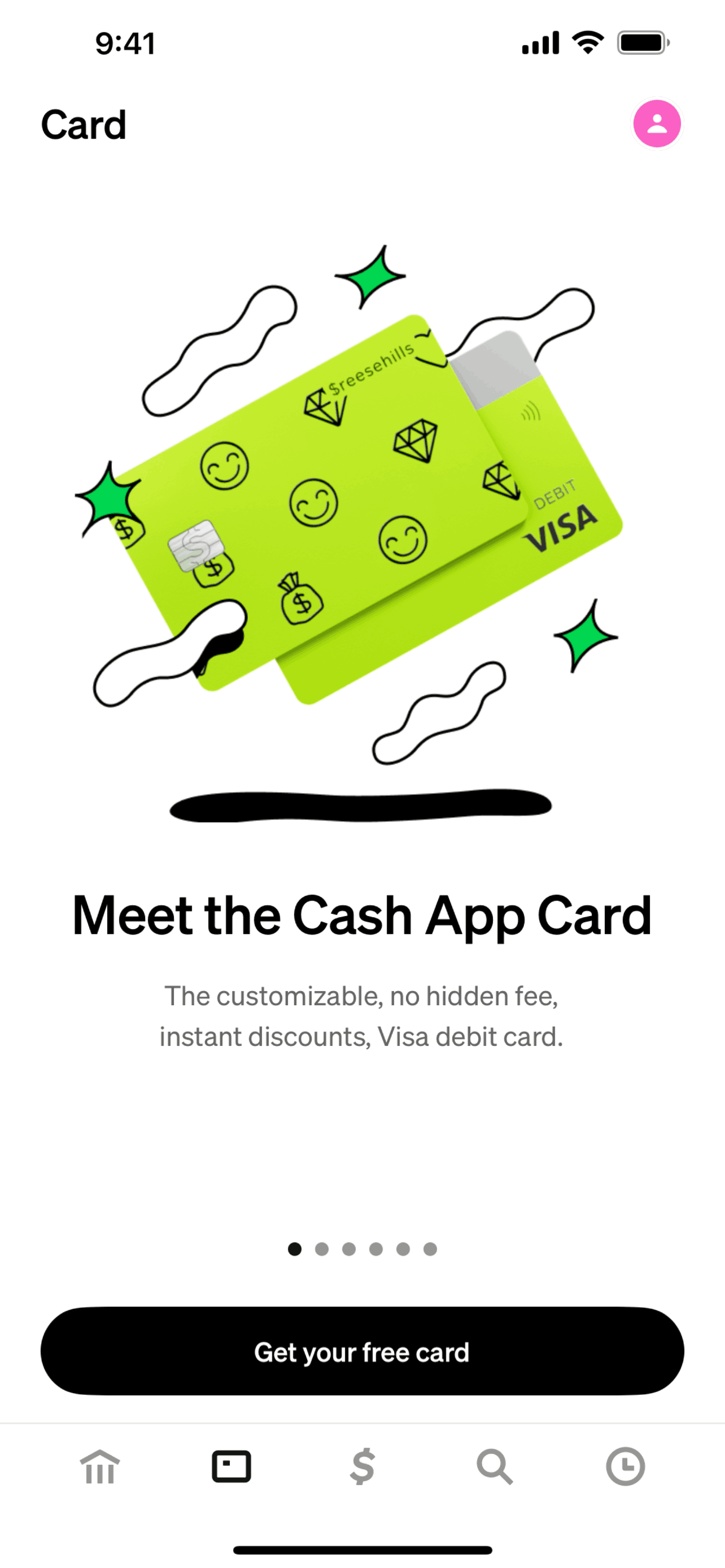 Cash App iOS Finance interface screenshot 2
