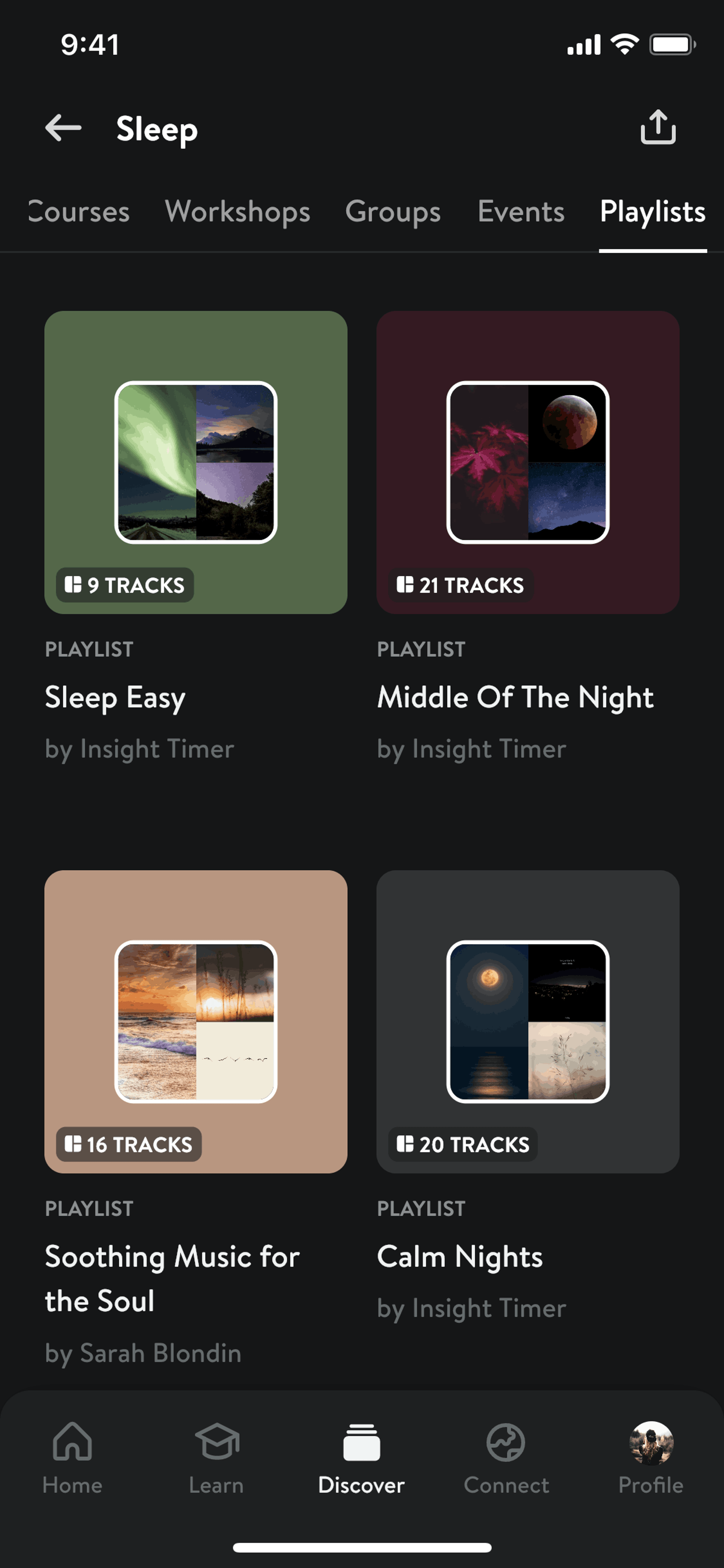 Insight Timer iOS Health & Fitness interface screenshot 23