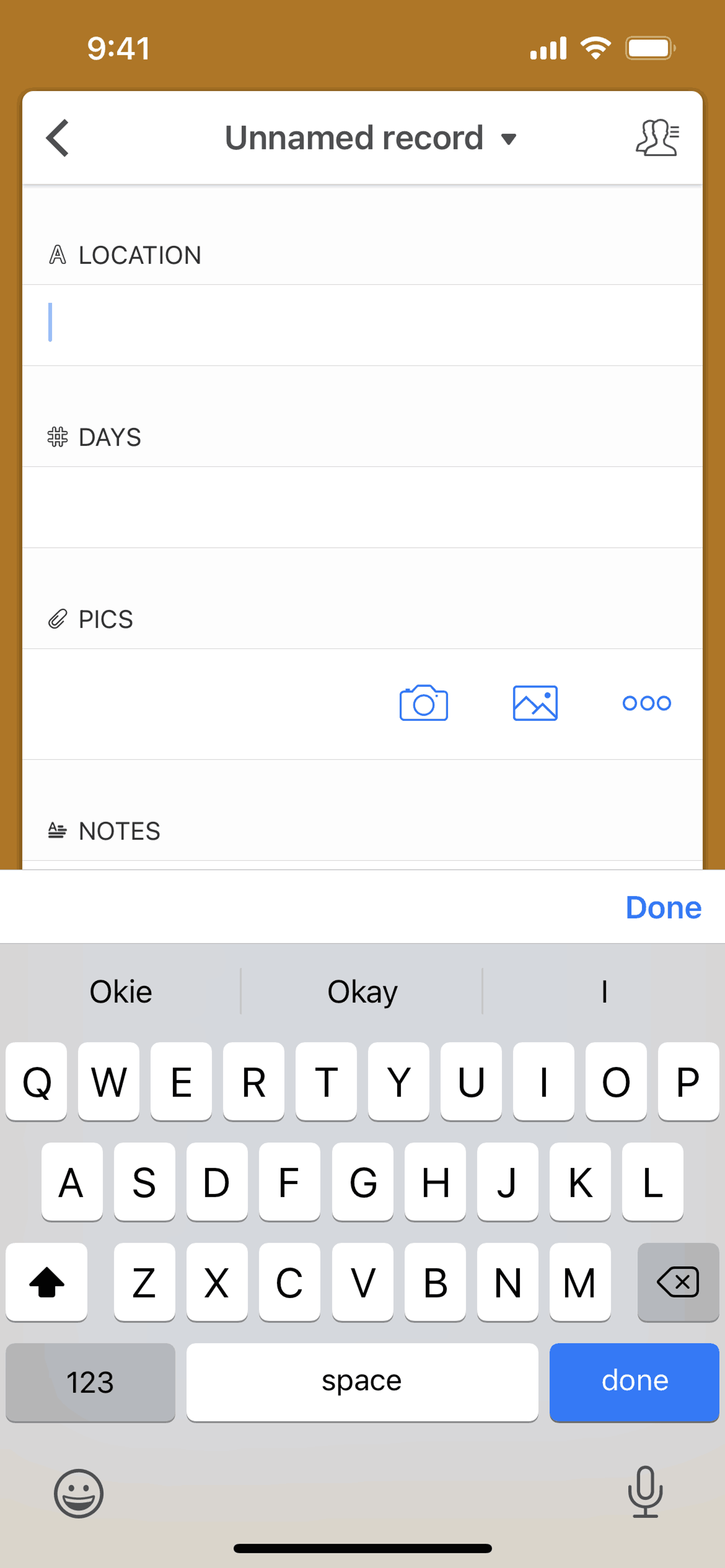 Airtable iOS Productivity interface screenshot 18