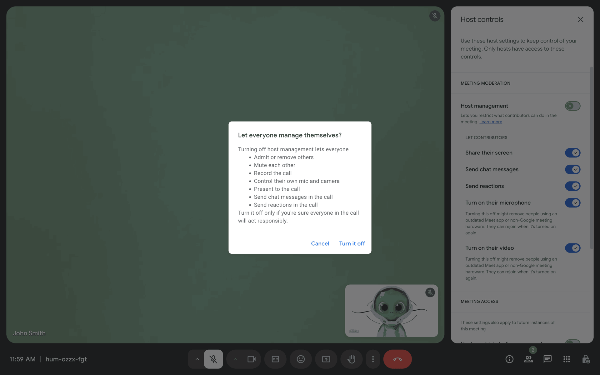 Google Meet Web Social Networking interface screenshot 20
