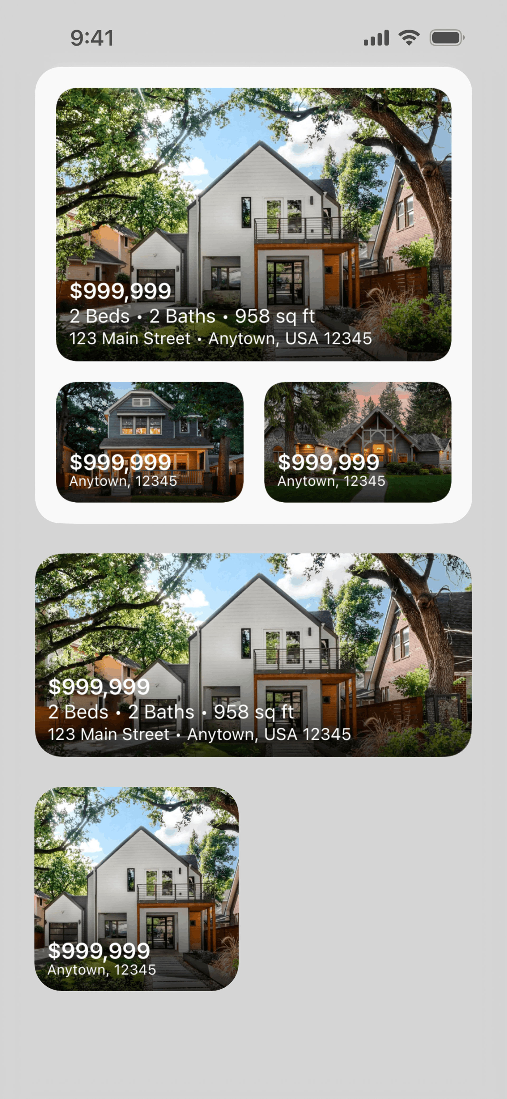 Redfin iOS Real Estate interface screenshot 2
